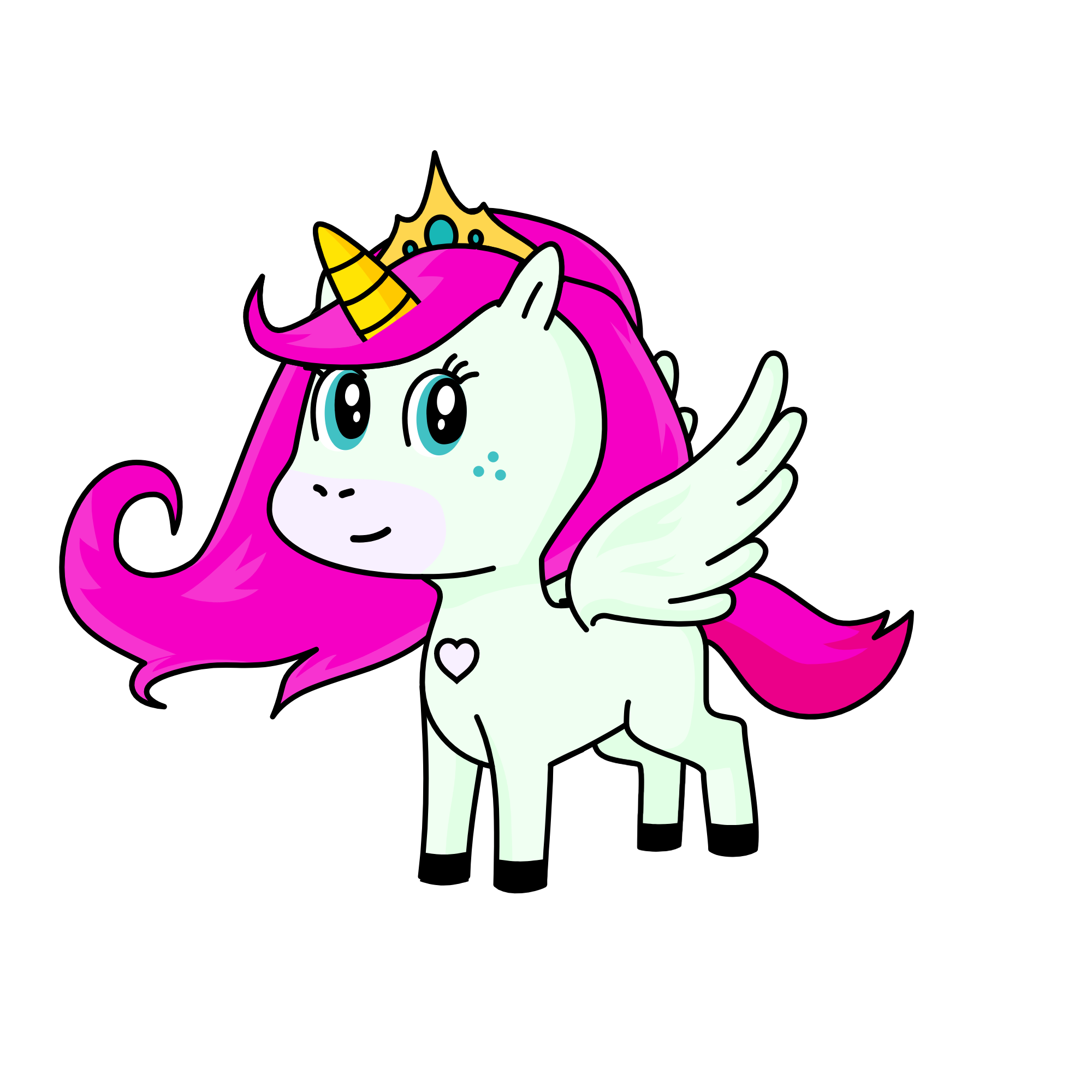 lily the Alicorn, the unicorn