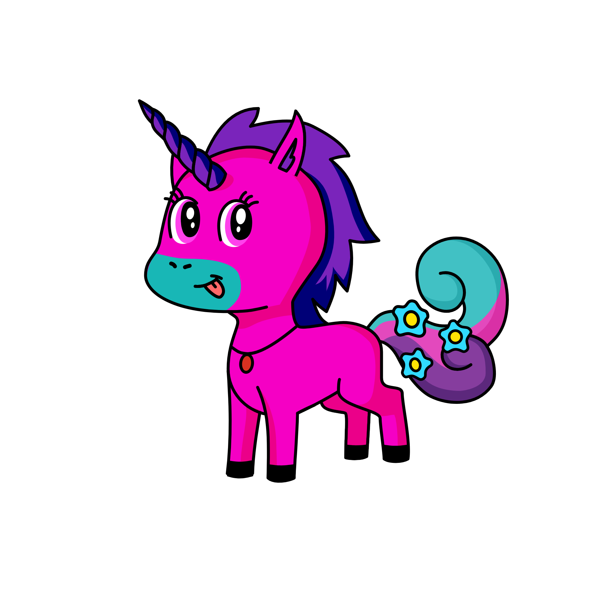 fat noob, the unicorn