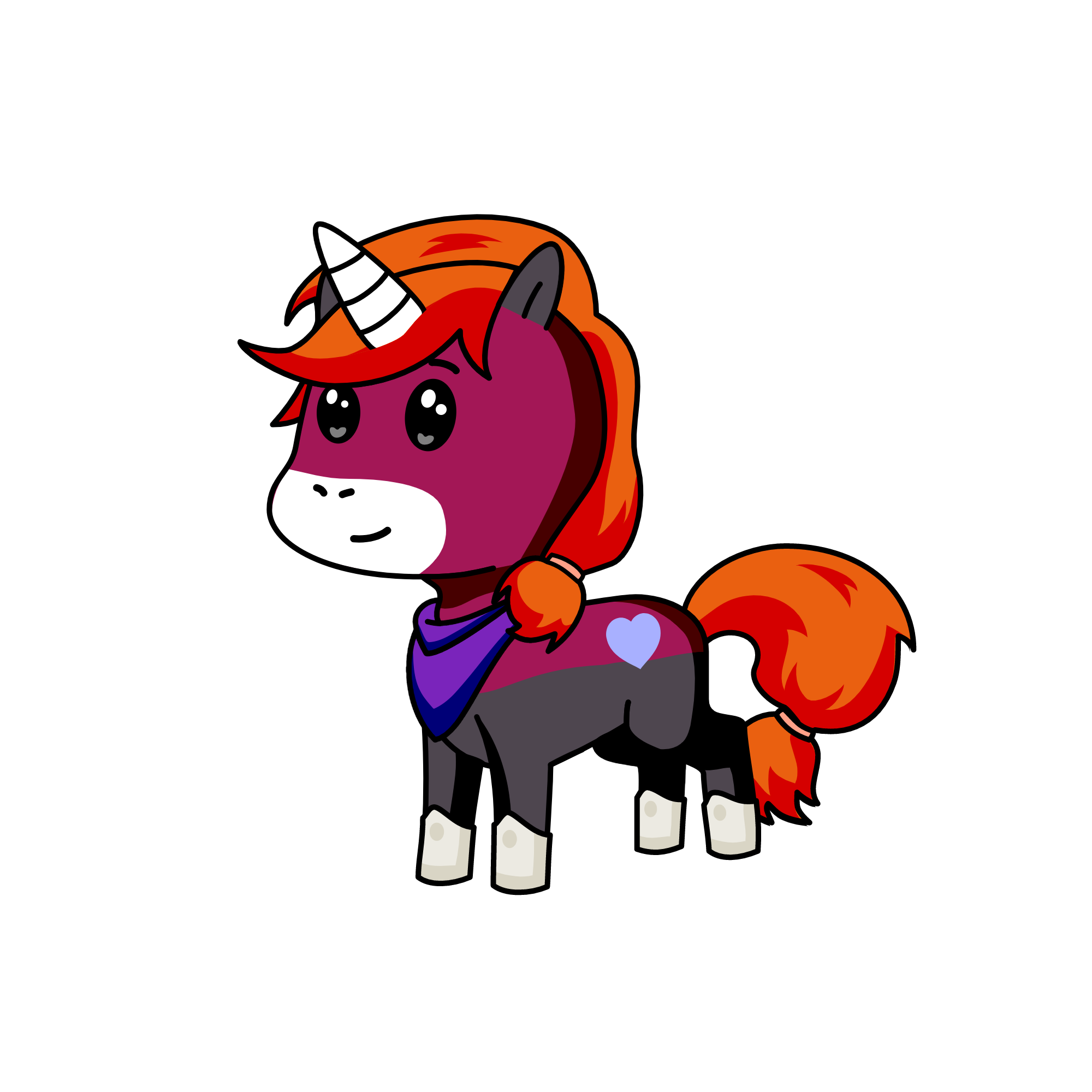 Anna (FROZEN I), the unicorn