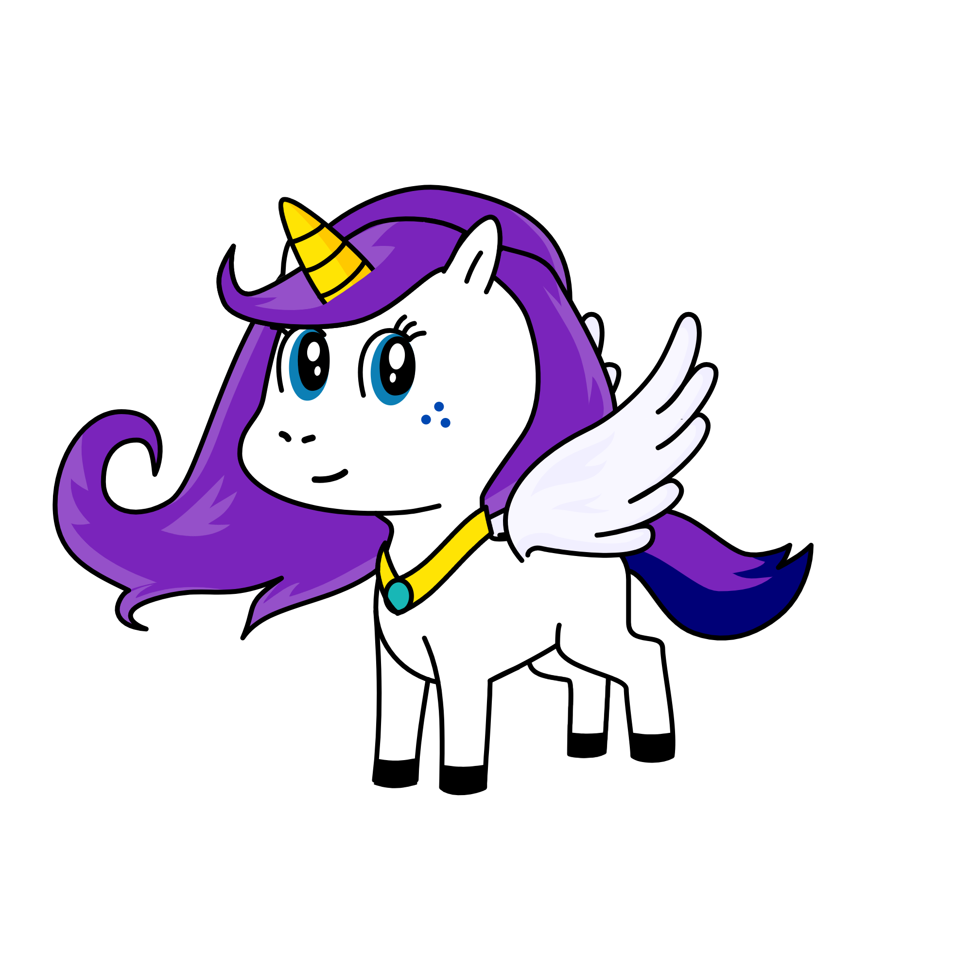 Stella, the unicorn