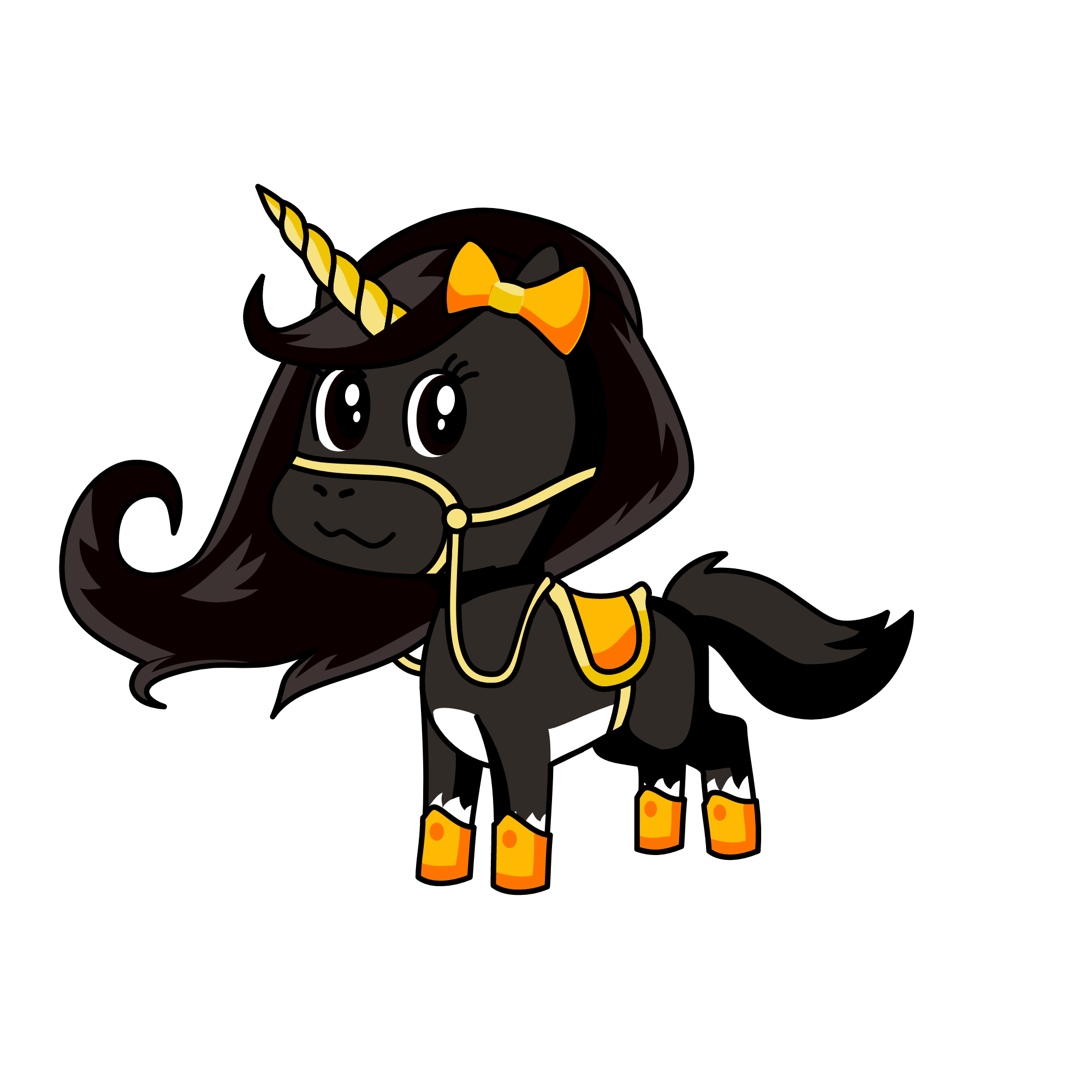 penguin, the unicorn