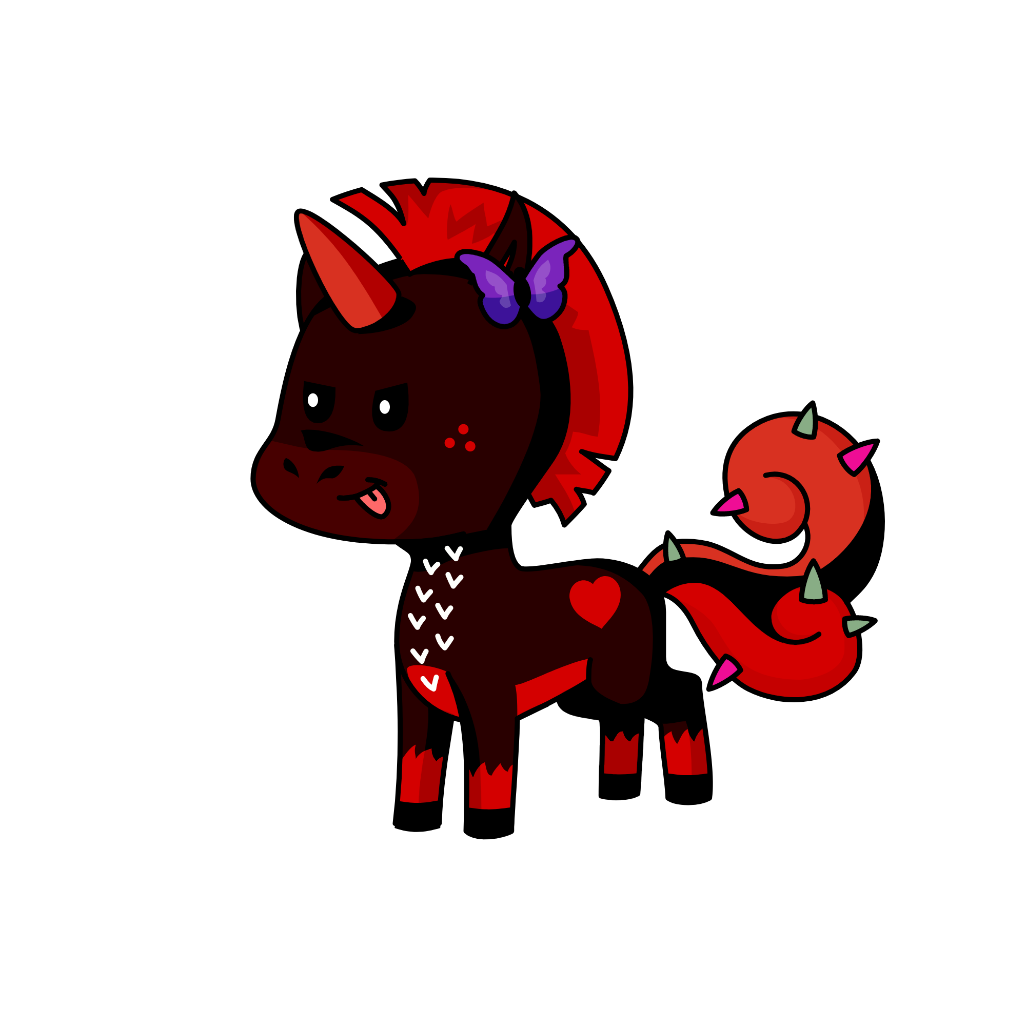 Xenia, the unicorn