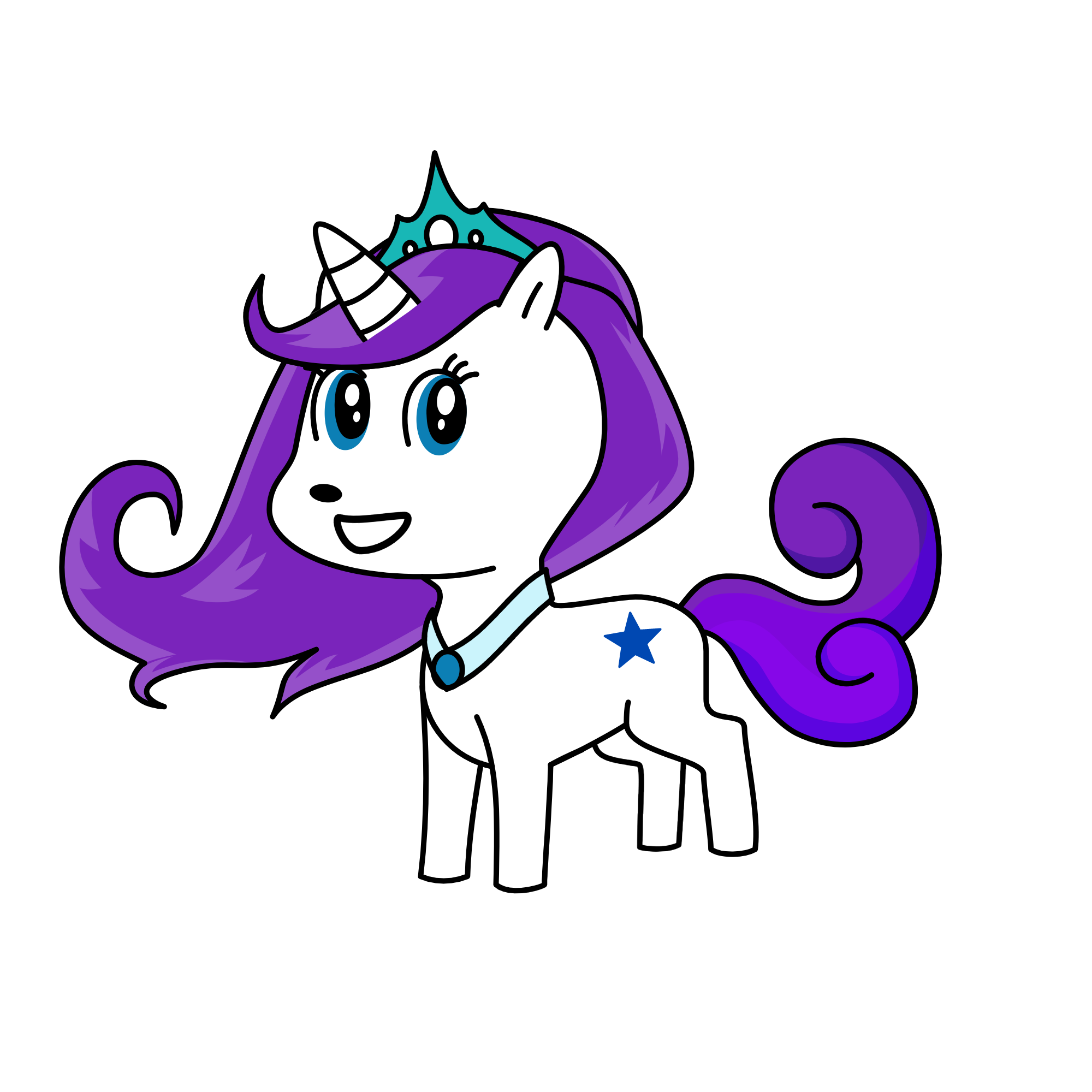 Rarity, the unicorn