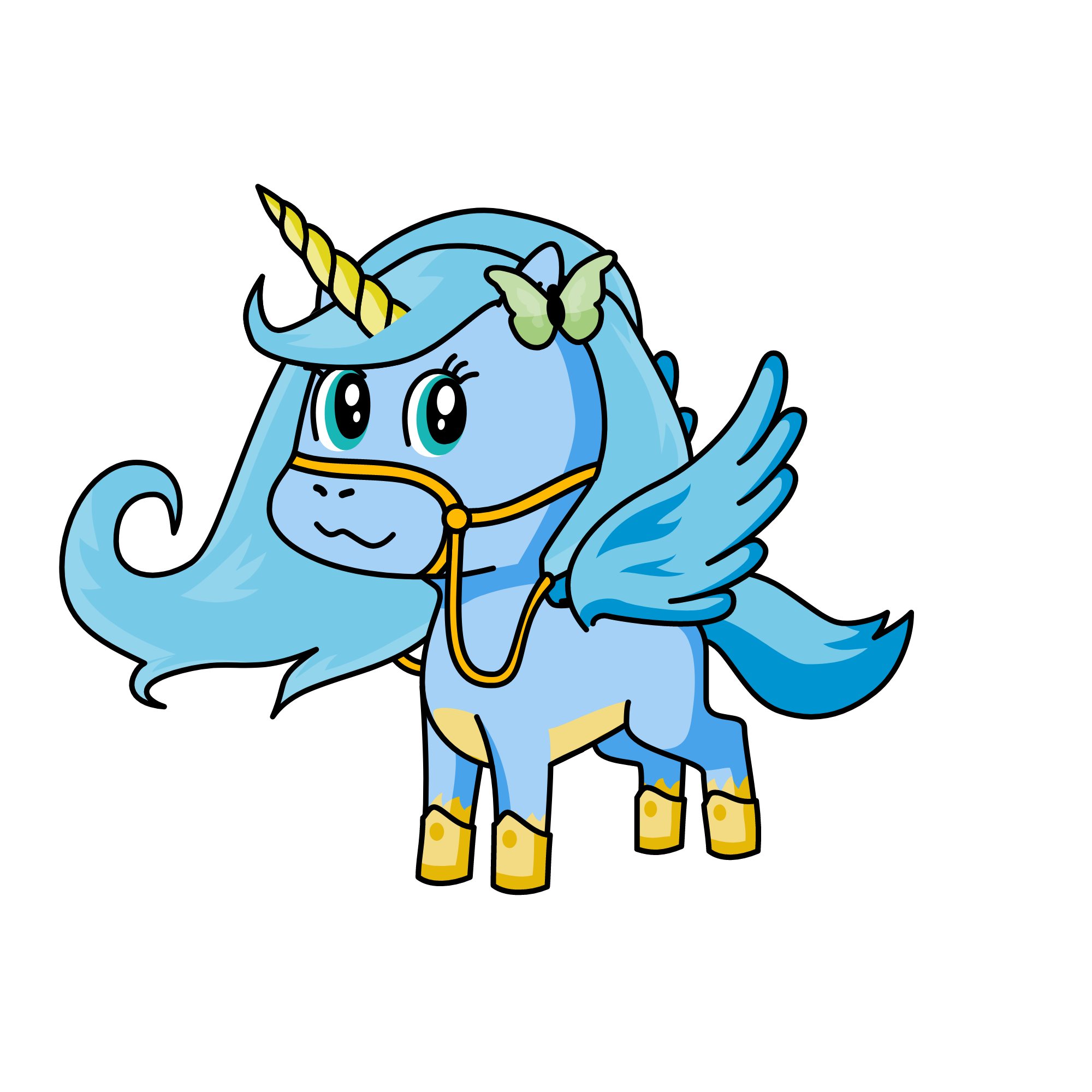 Hawk, the unicorn