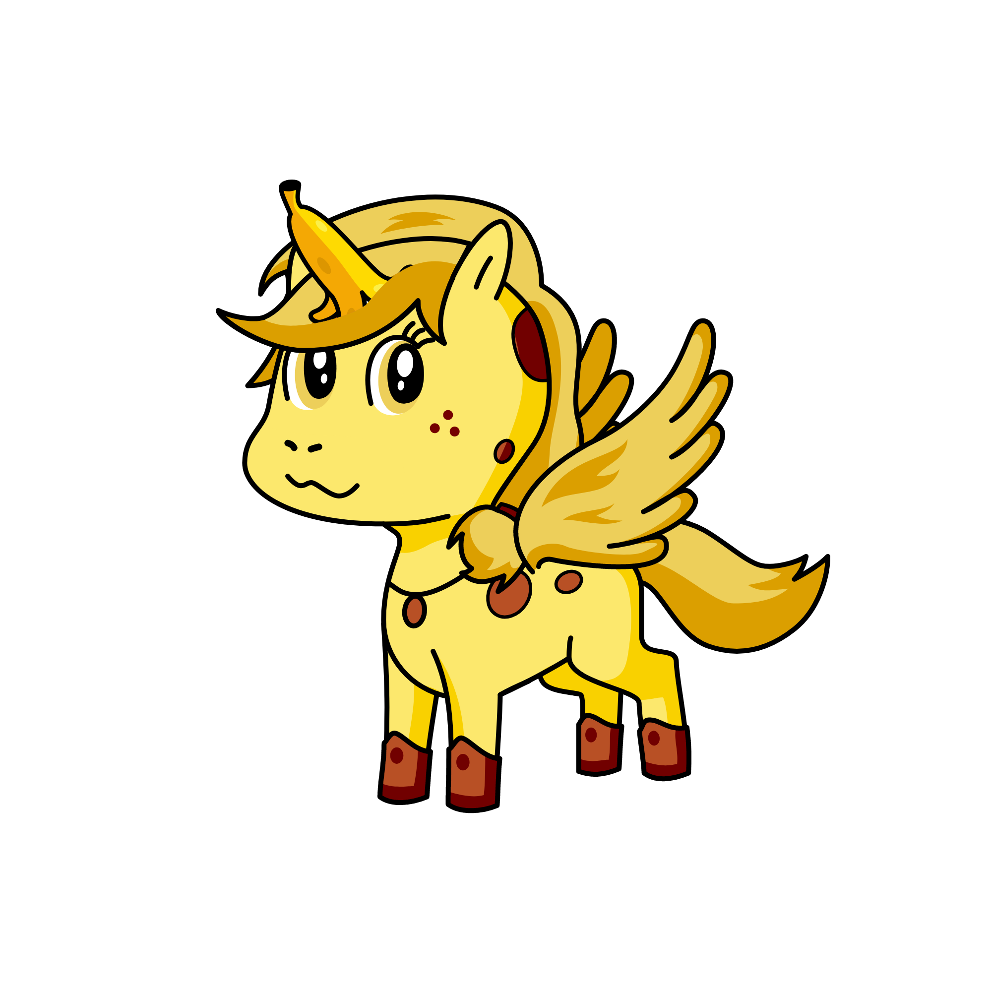 Bananna, the unicorn