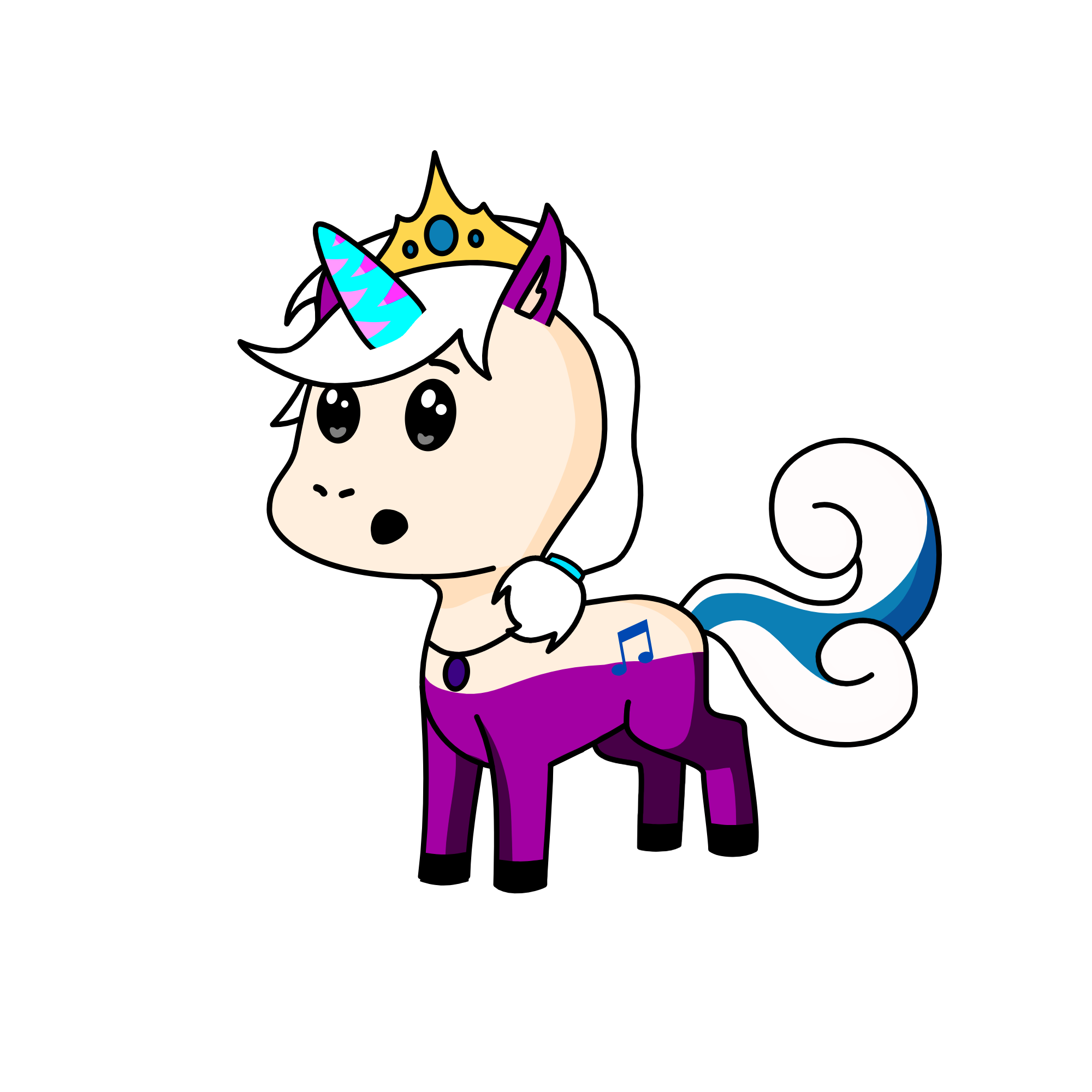 Elsa (Into The Unknown), the unicorn