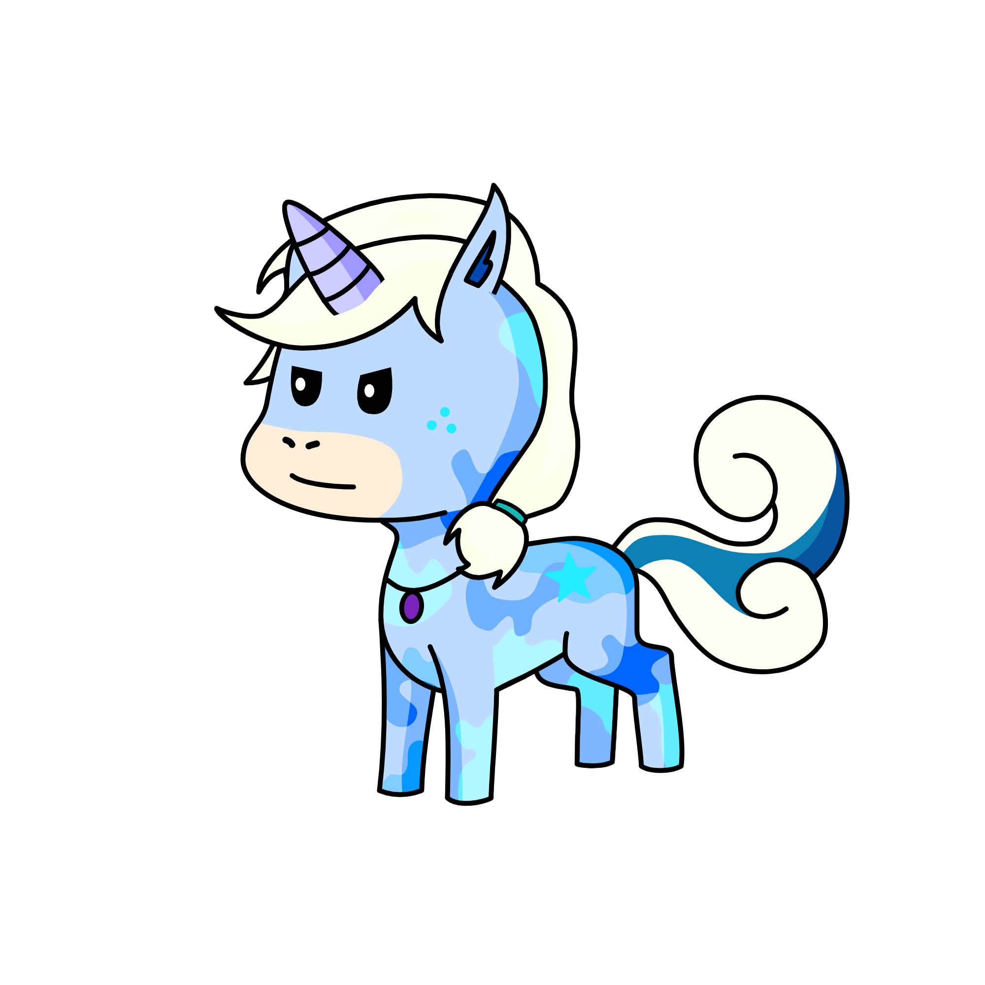 Elsa(Fighting Nokk), the unicorn