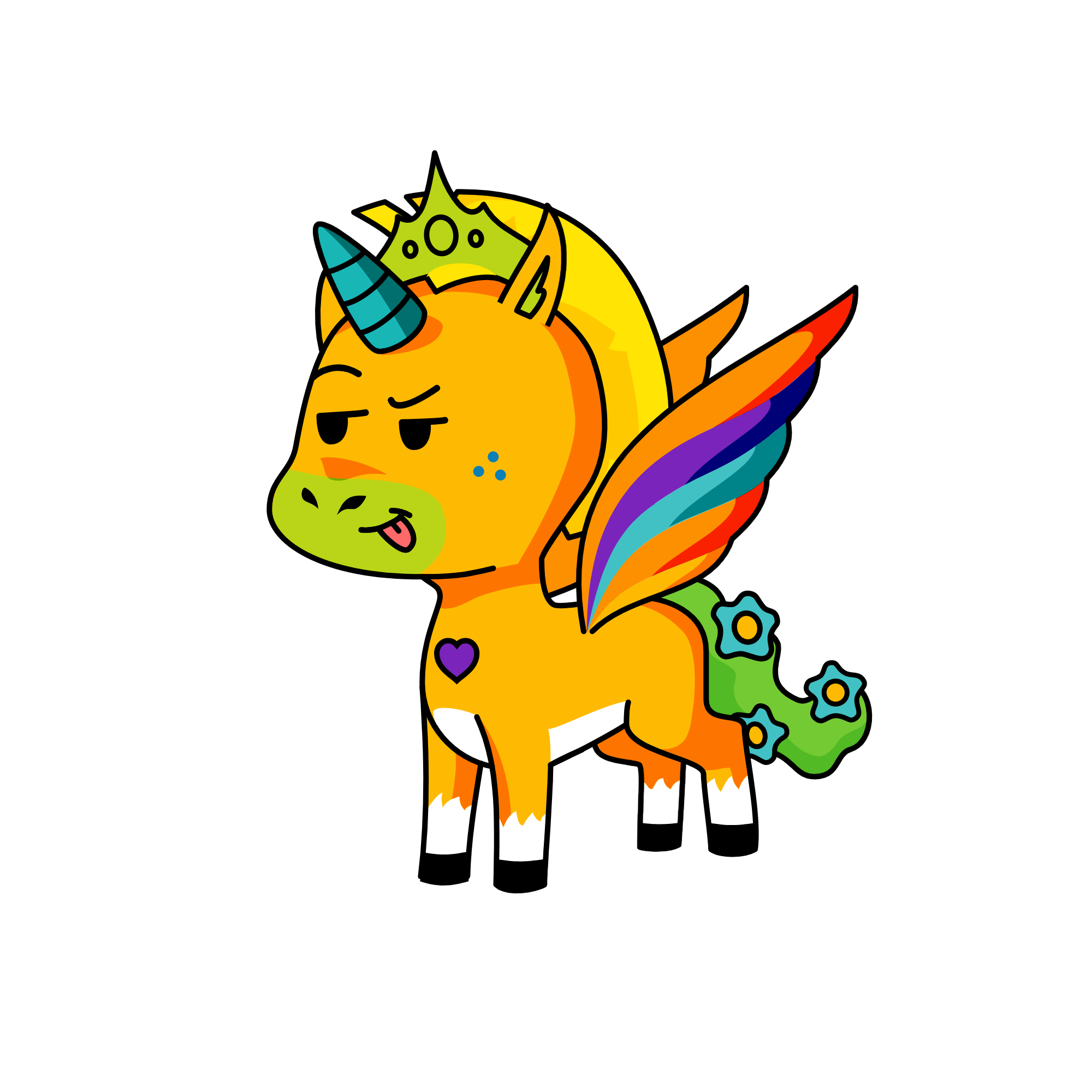 Wacko, the unicorn