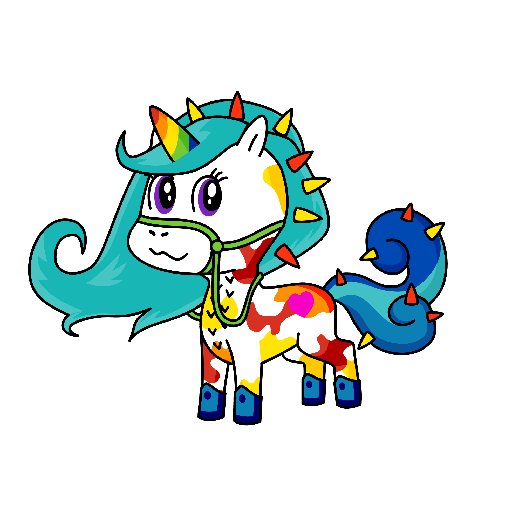 Sky, the unicorn
