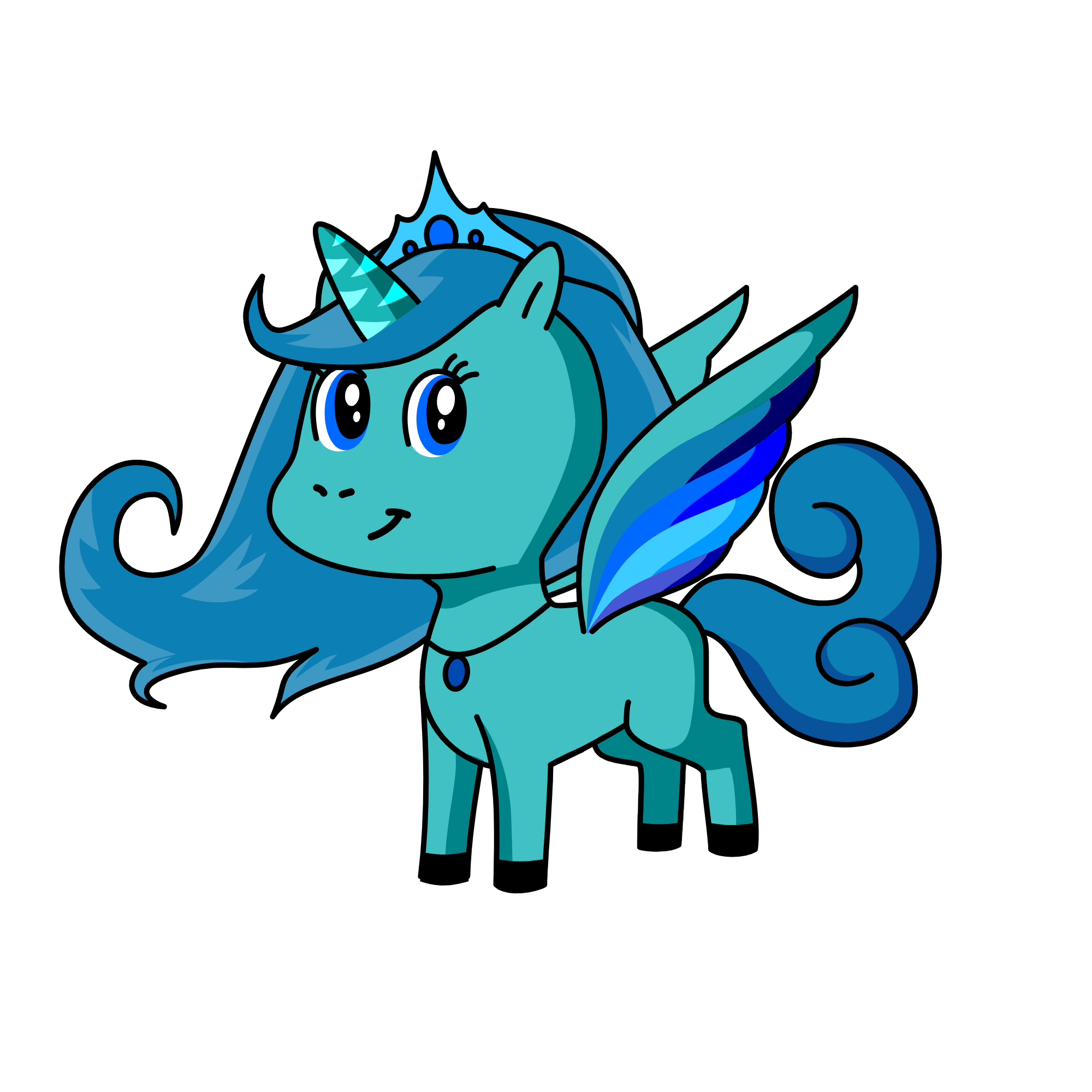 Frost Bite, the unicorn
