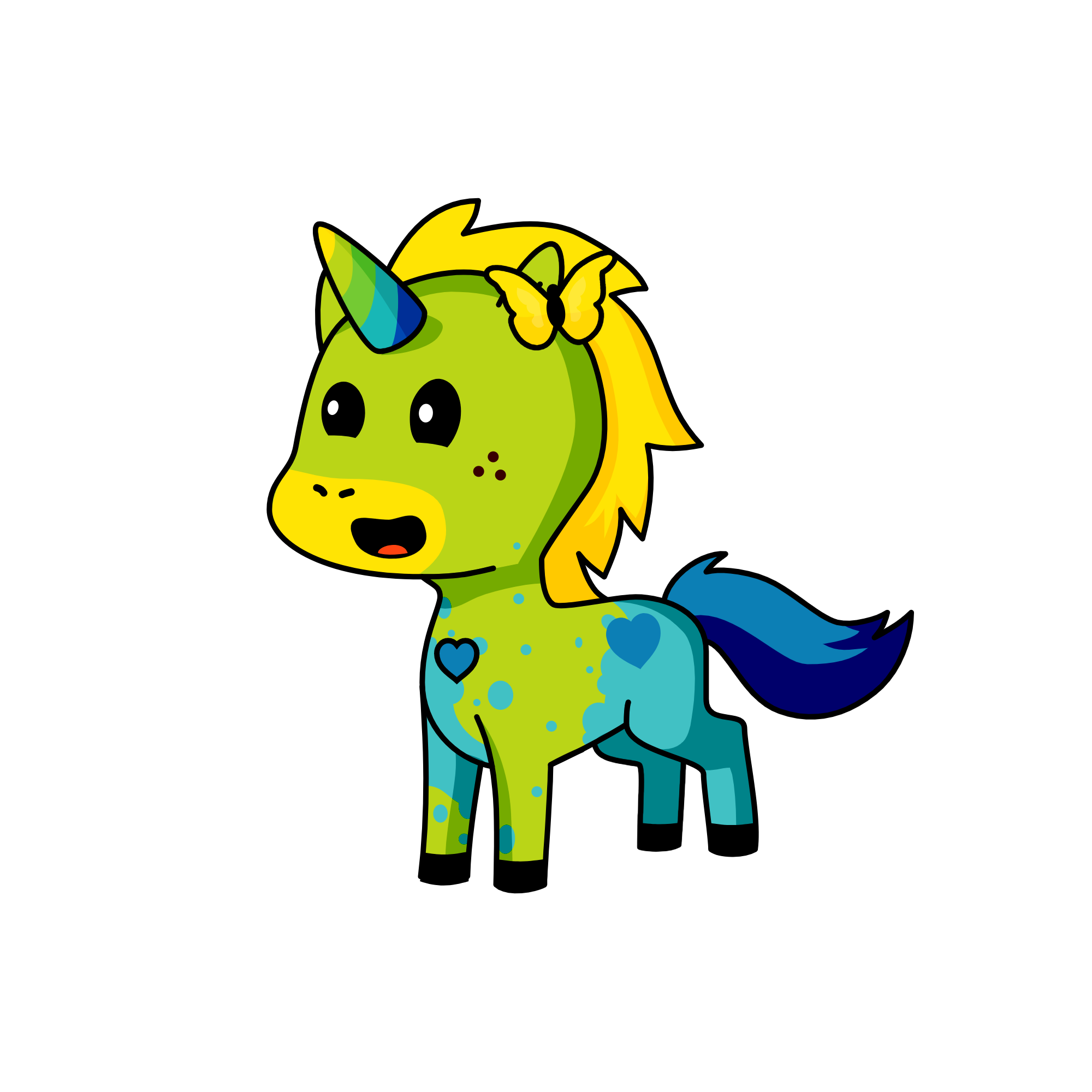 Woodzarah, the unicorn