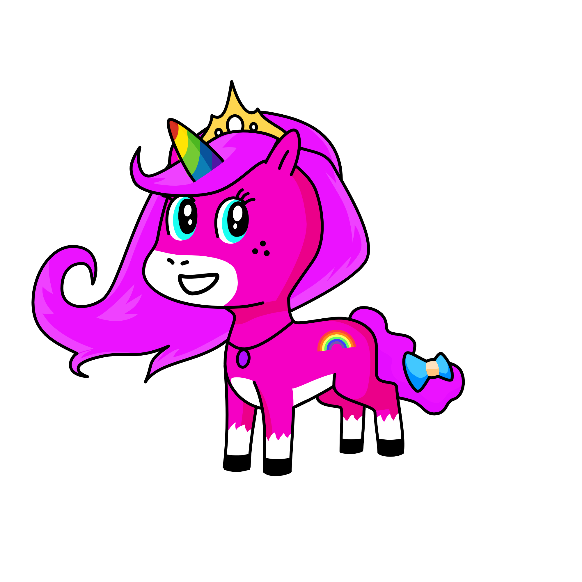 Princess Emily, the unicorn