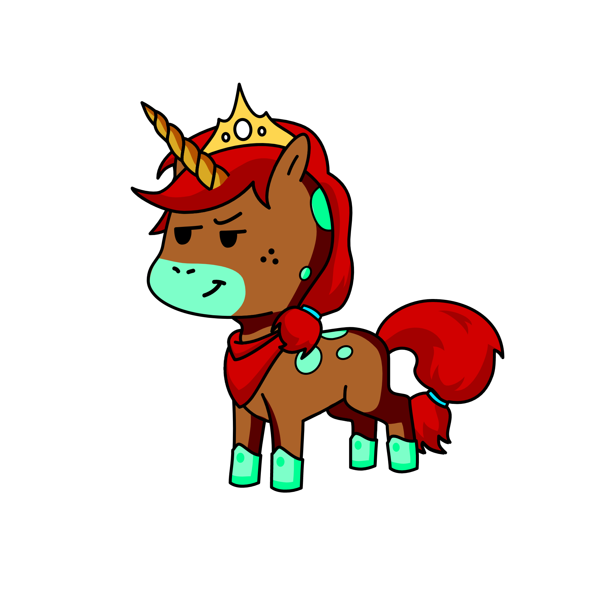 bleugh, the unicorn