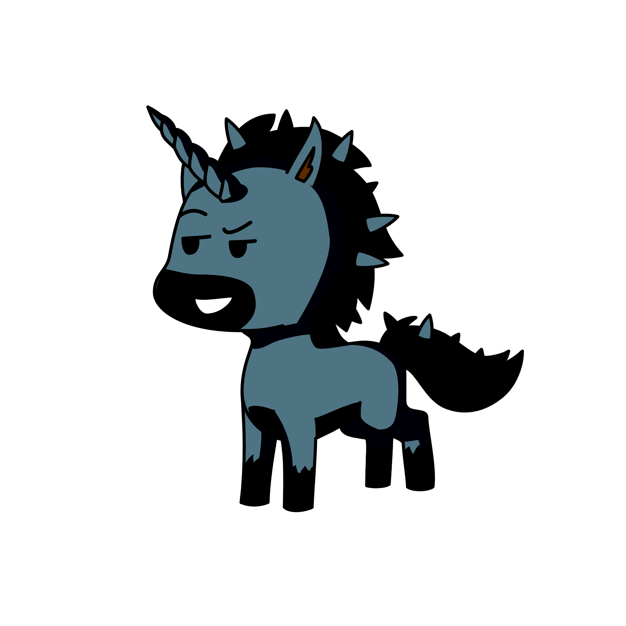 Sander, the unicorn