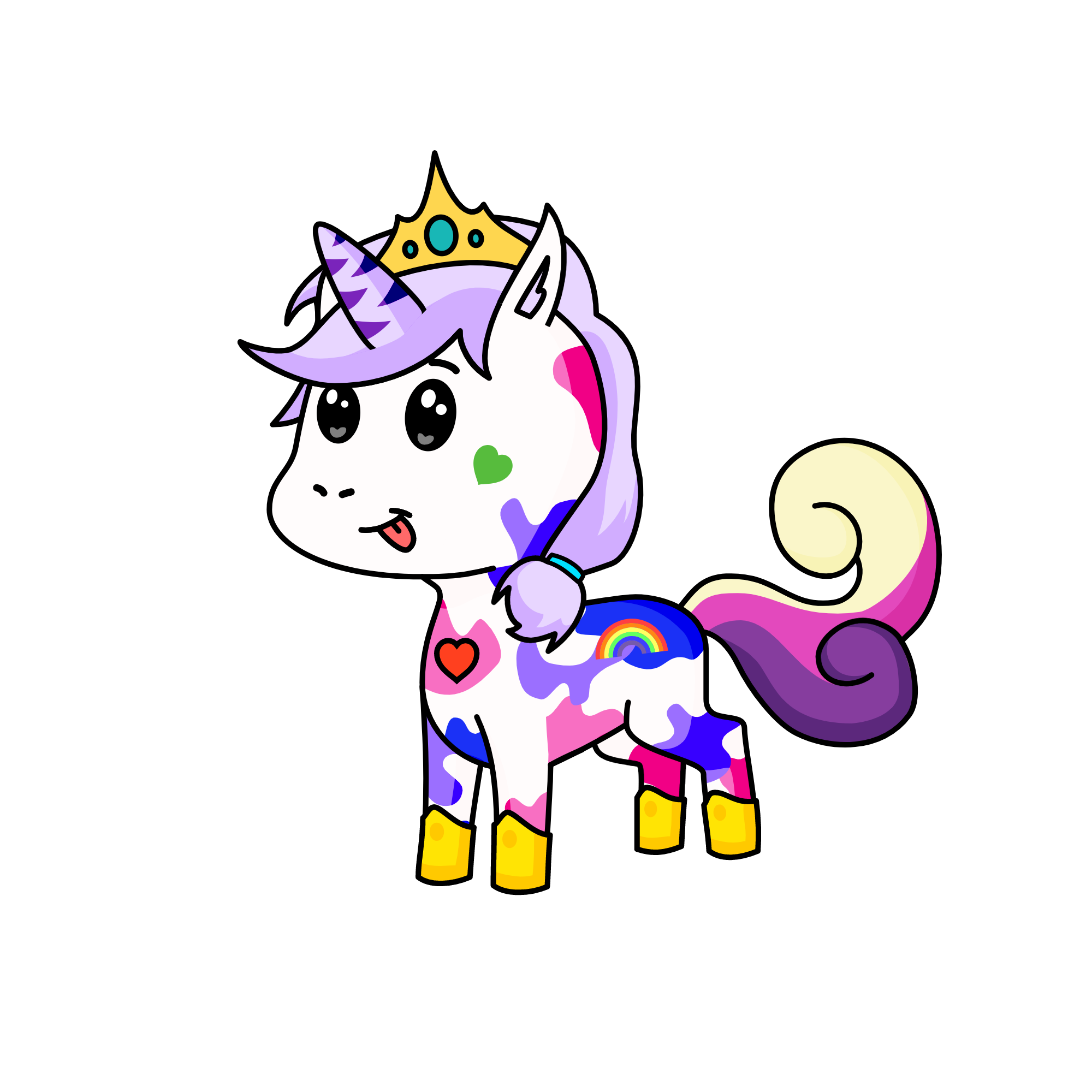 princess snö, the unicorn