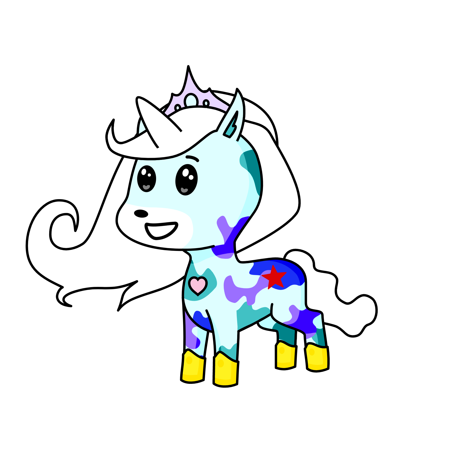2020 prinssesan, the unicorn
