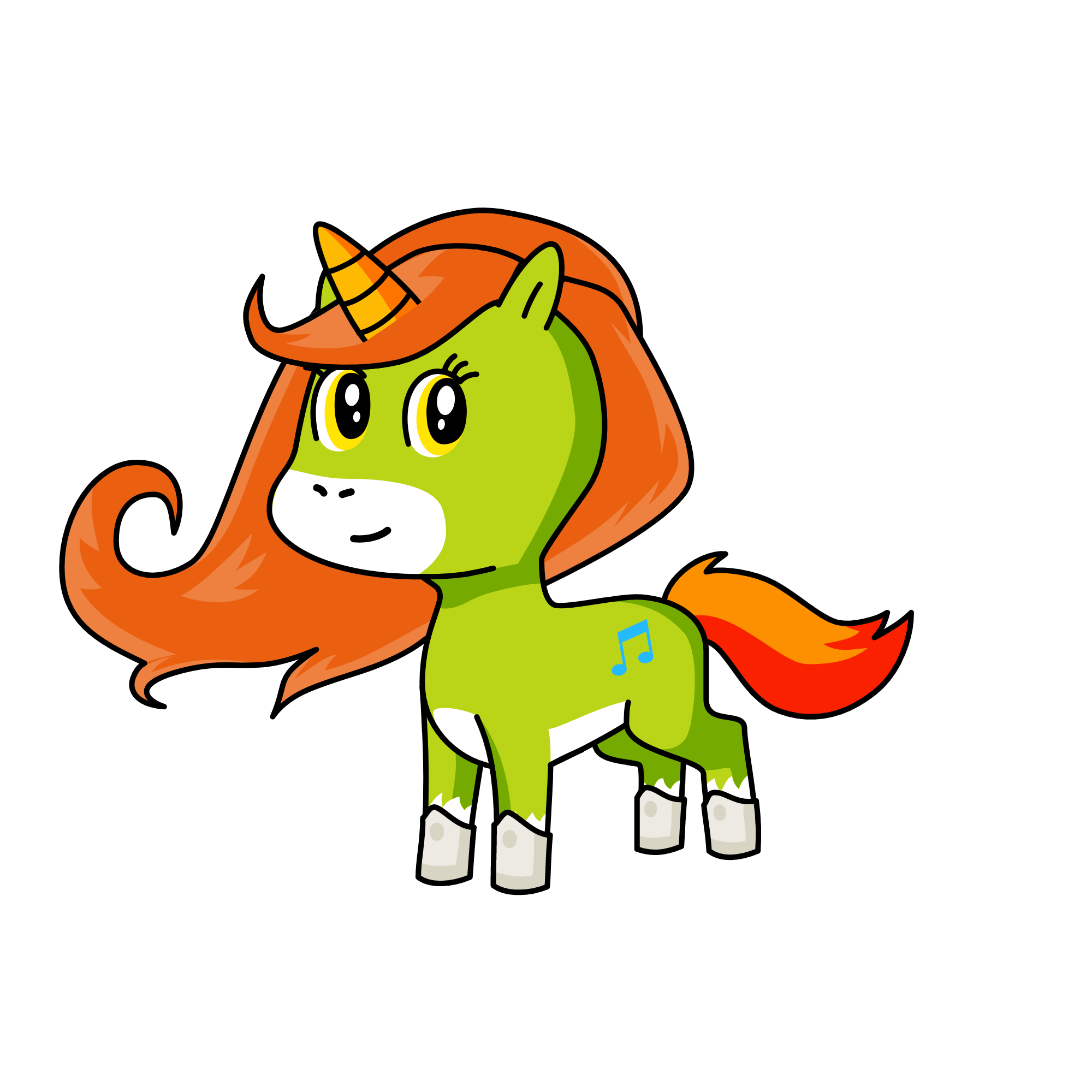 fliaj, the unicorn