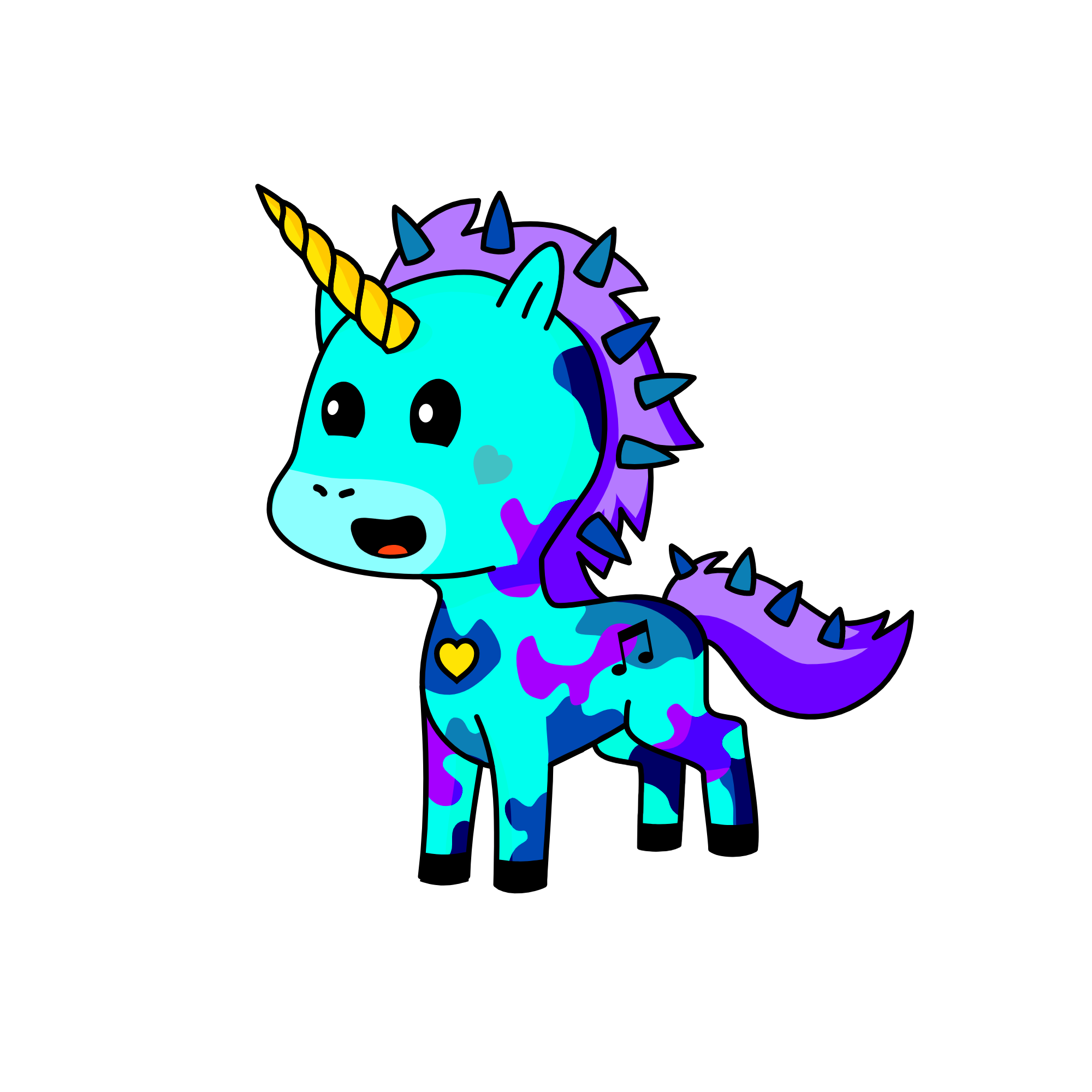 Suneequew, the unicorn