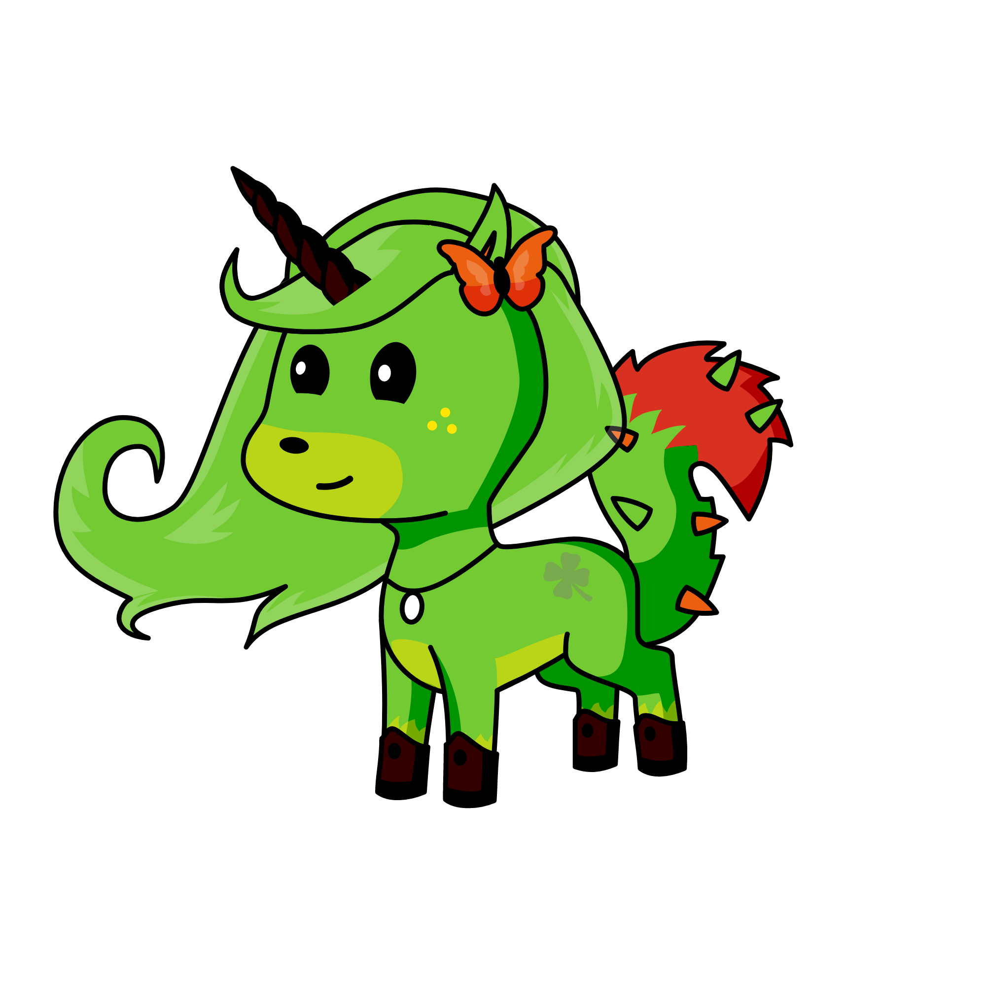 florafox, the unicorn