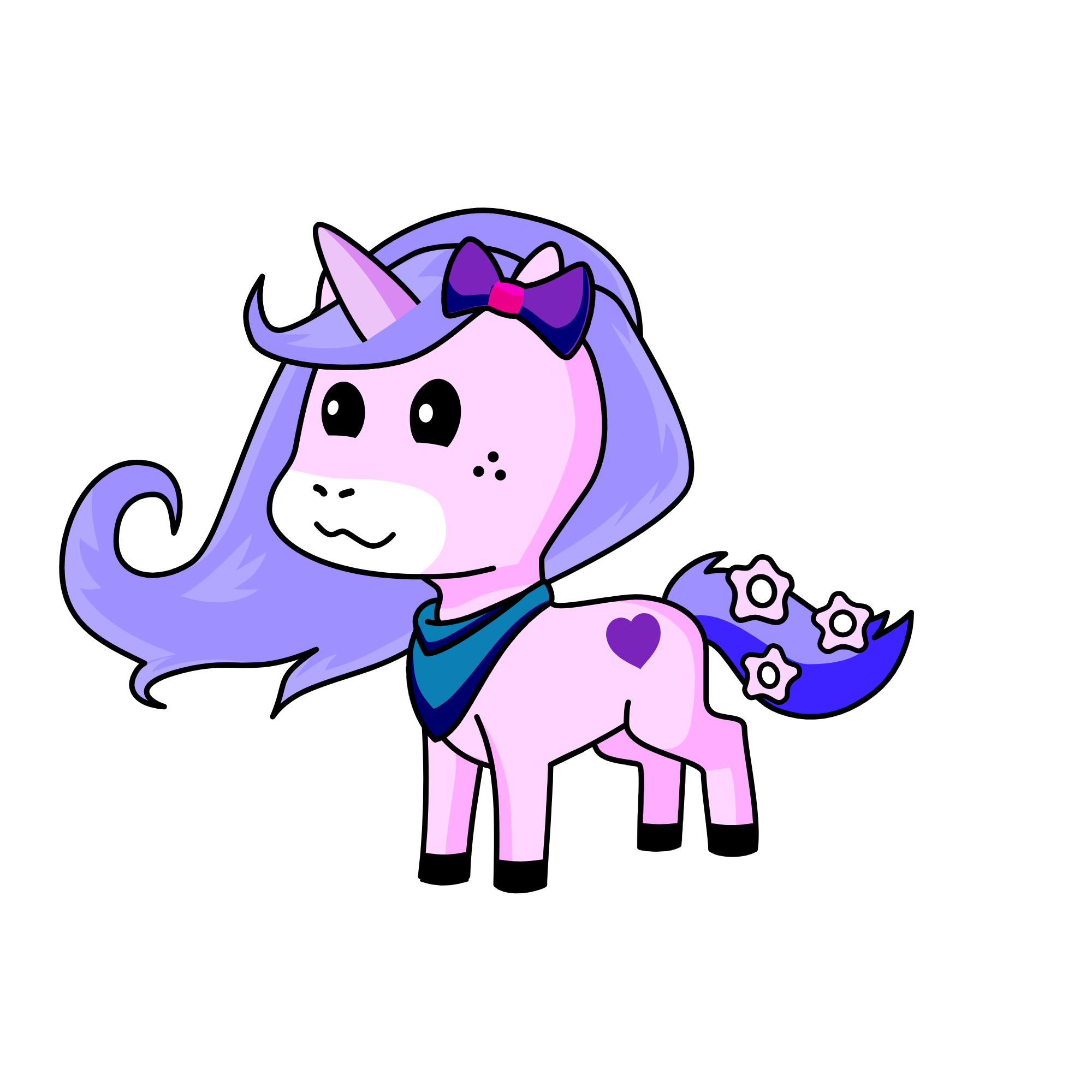 Moonwishful, the unicorn