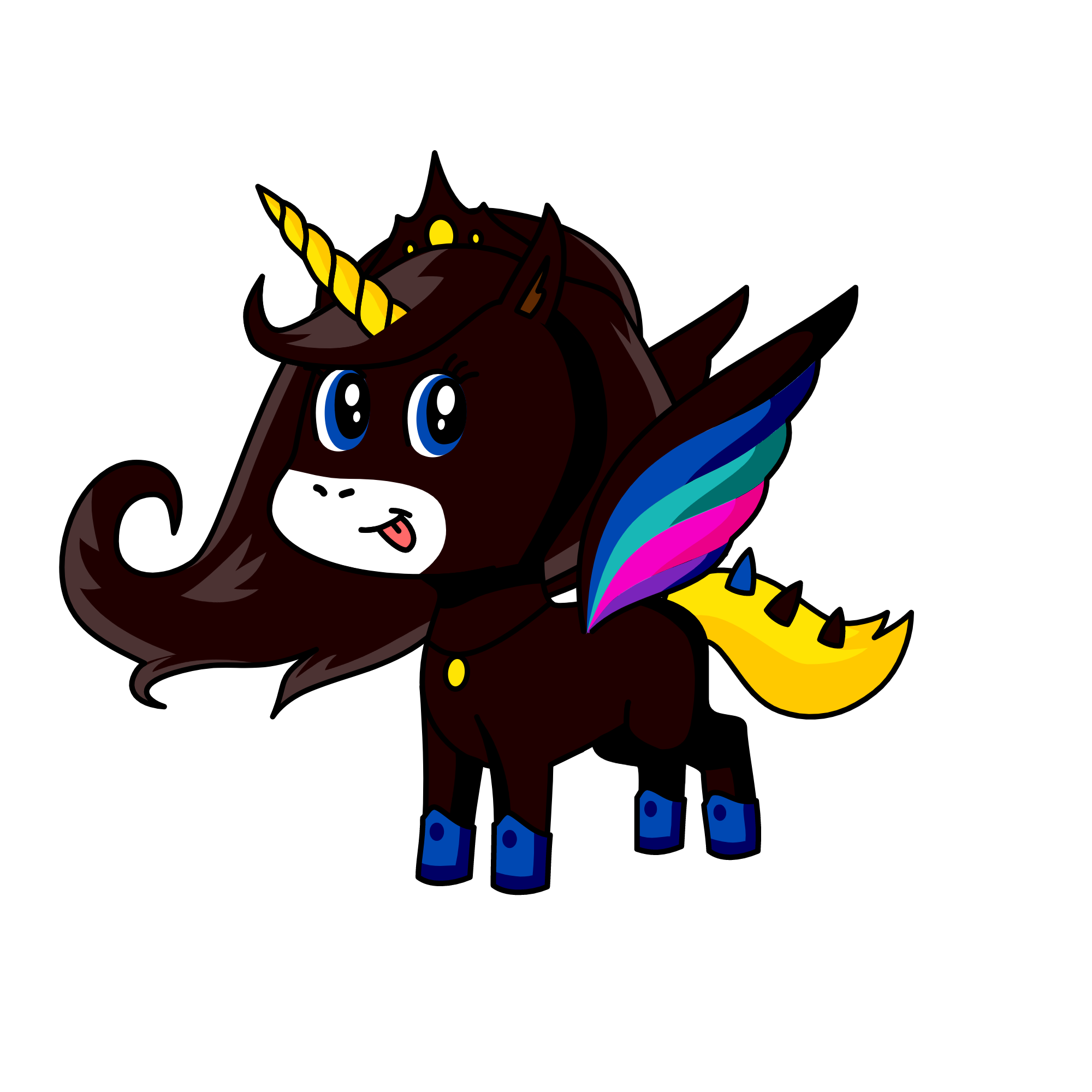 Night Queen, the unicorn