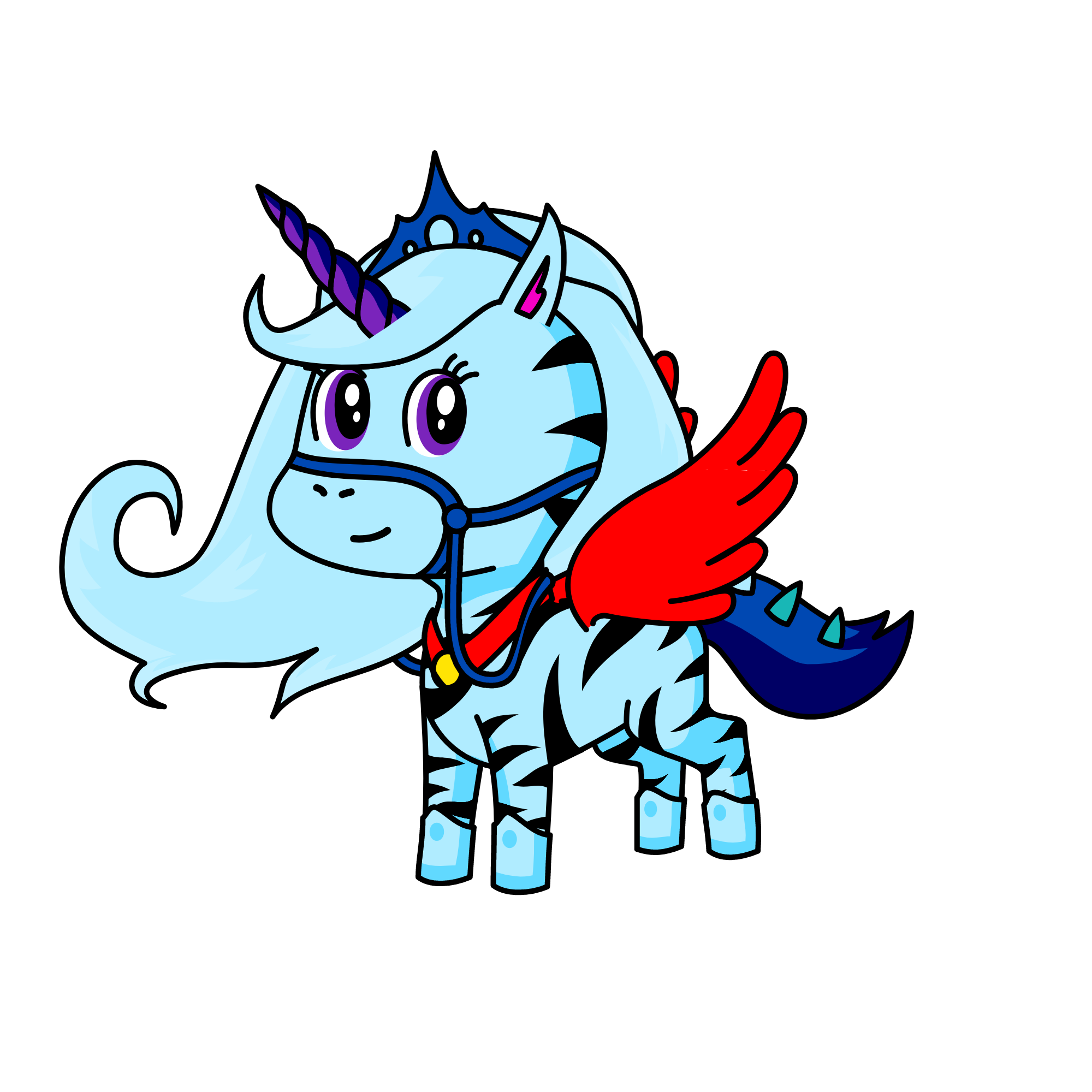 Cloud Queen, the unicorn