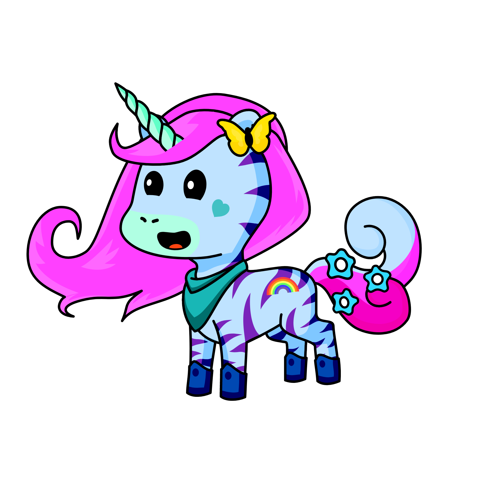 glow, the unicorn