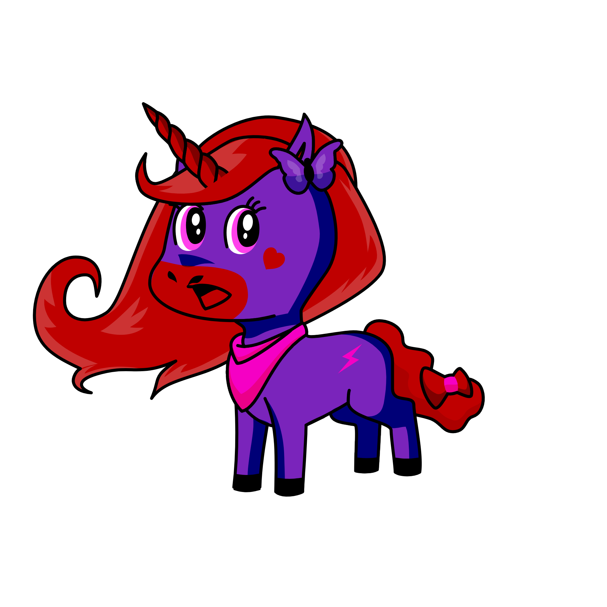 Queen, the unicorn