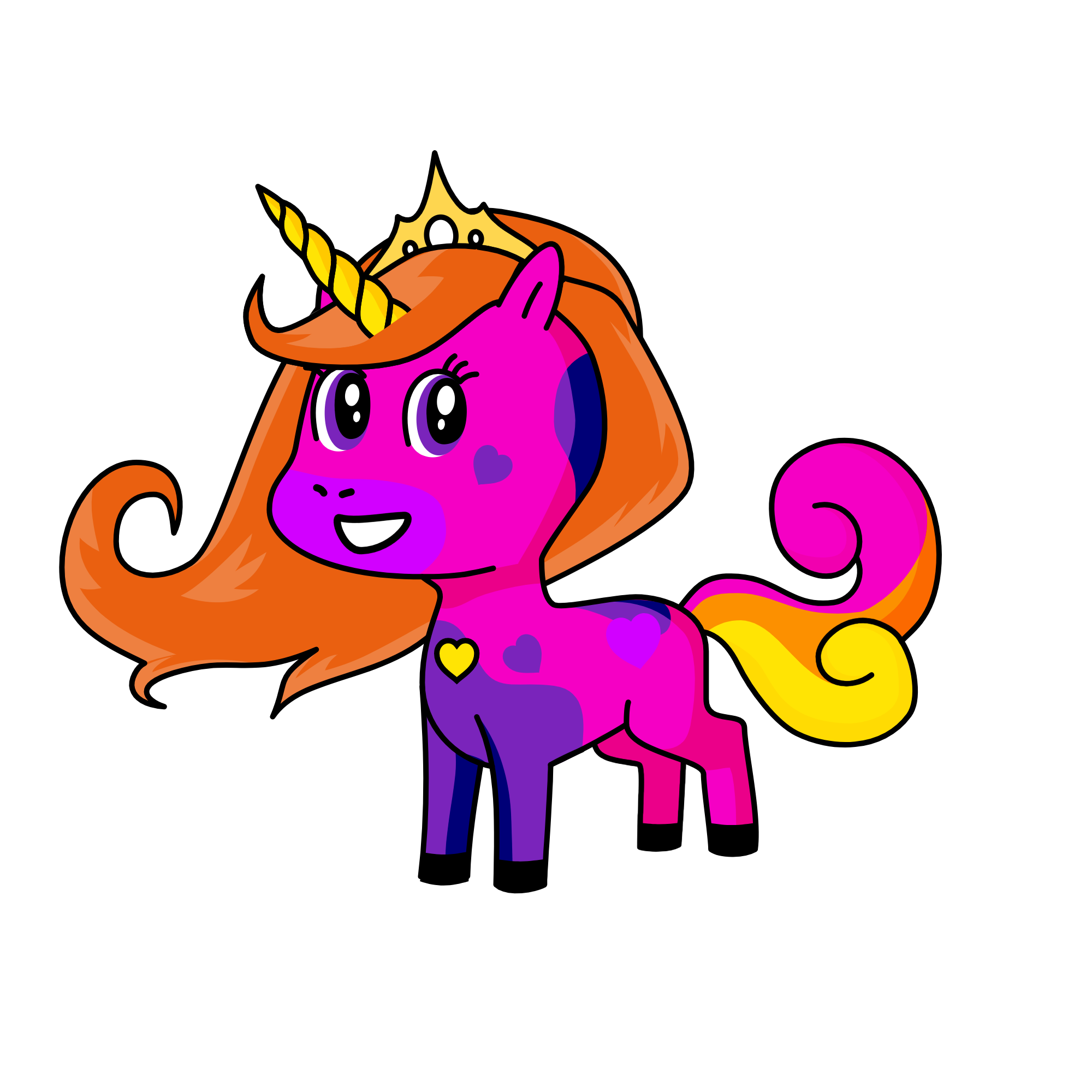 Princessacorn, the unicorn