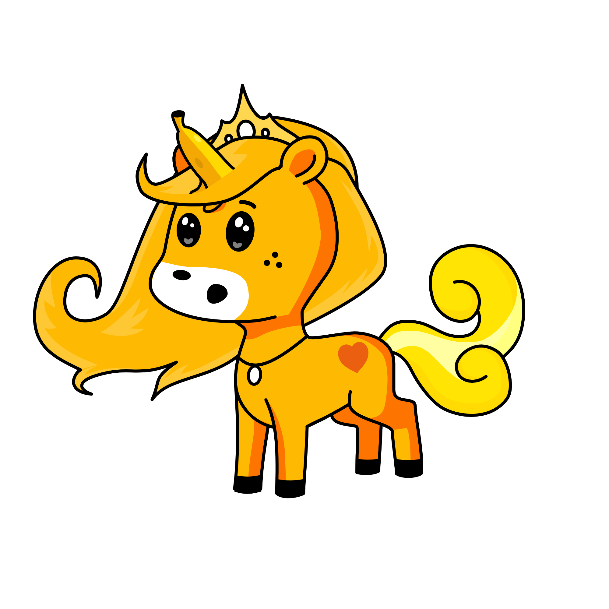 banana queenn, the unicorn