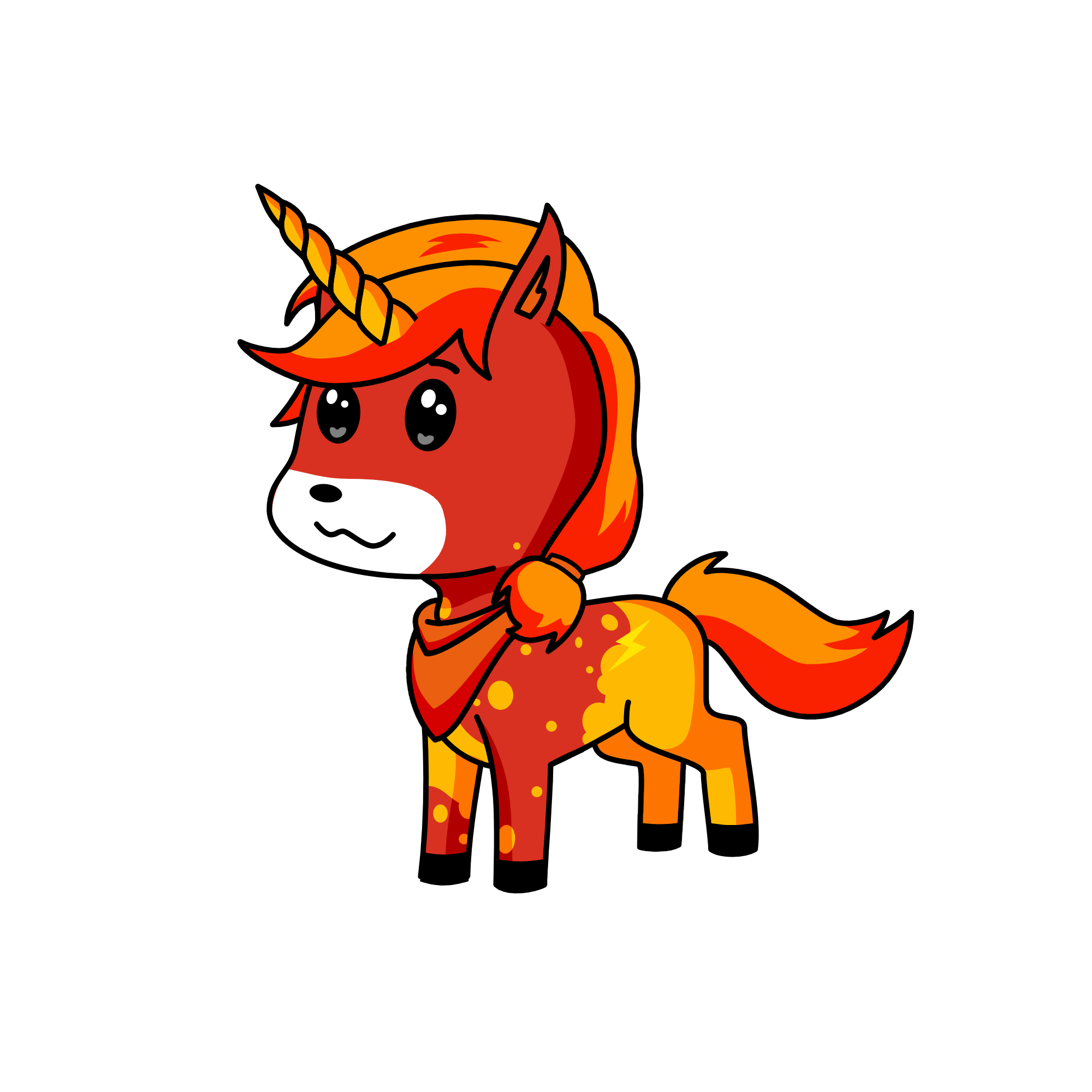 Solar Flare, the unicorn
