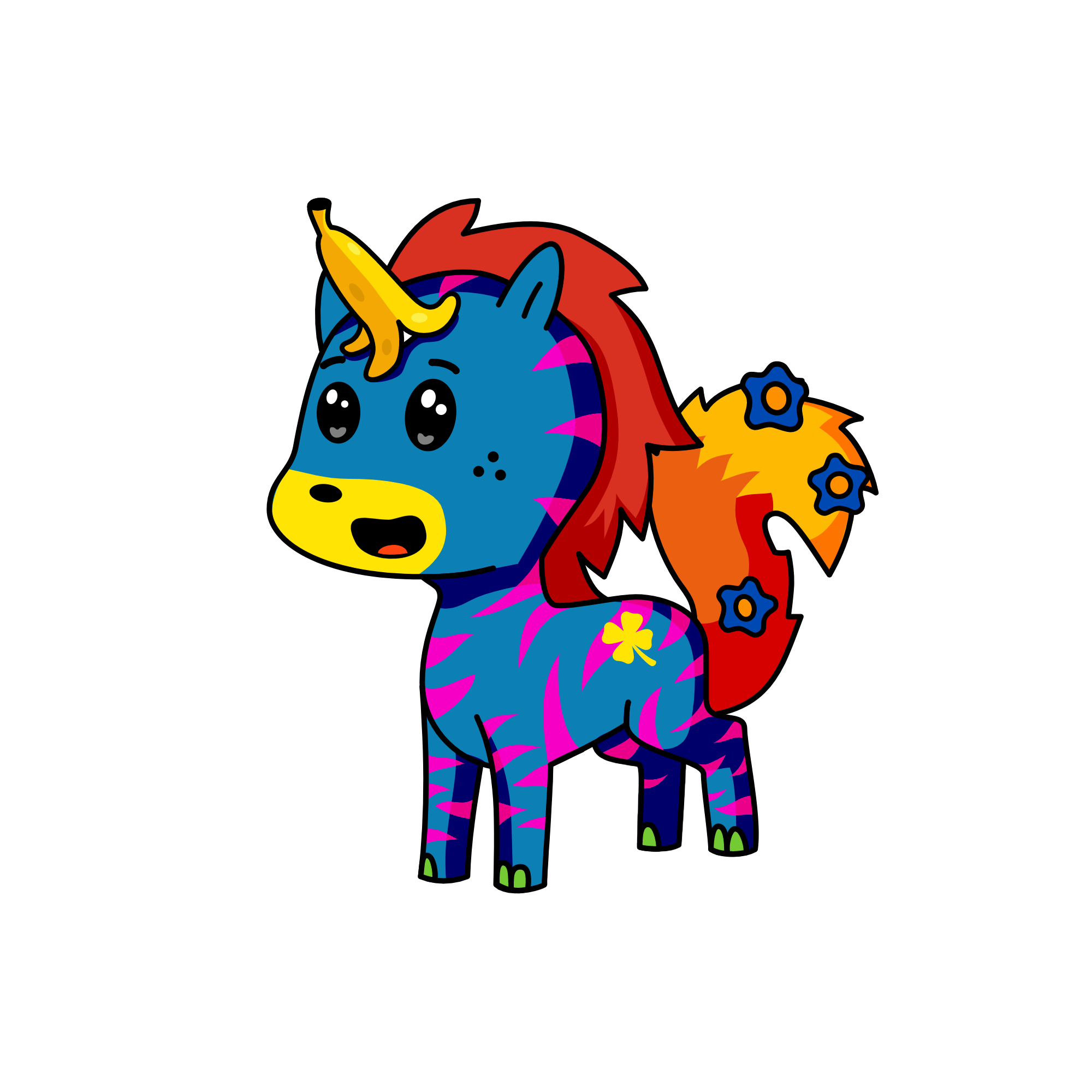 random, the unicorn