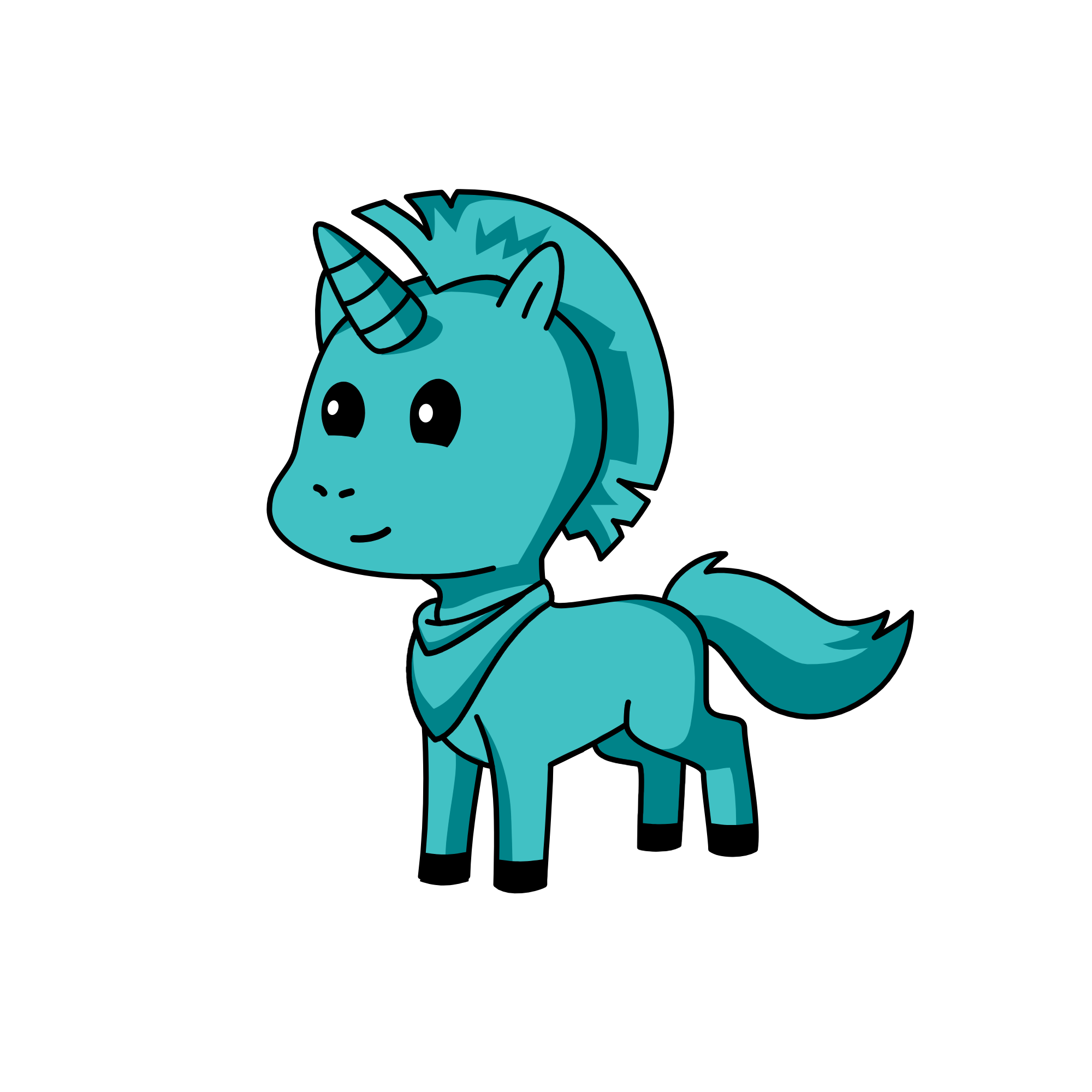 Snowy, the unicorn