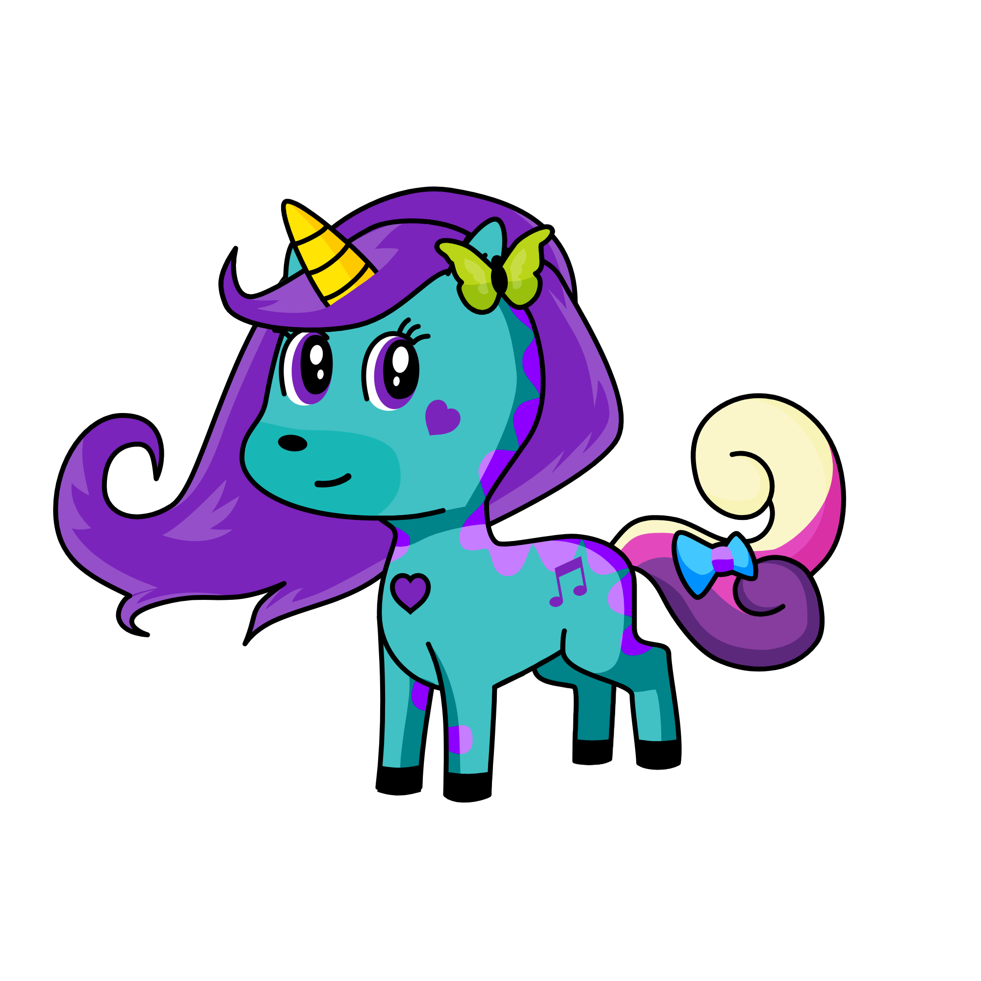 Dana, the unicorn