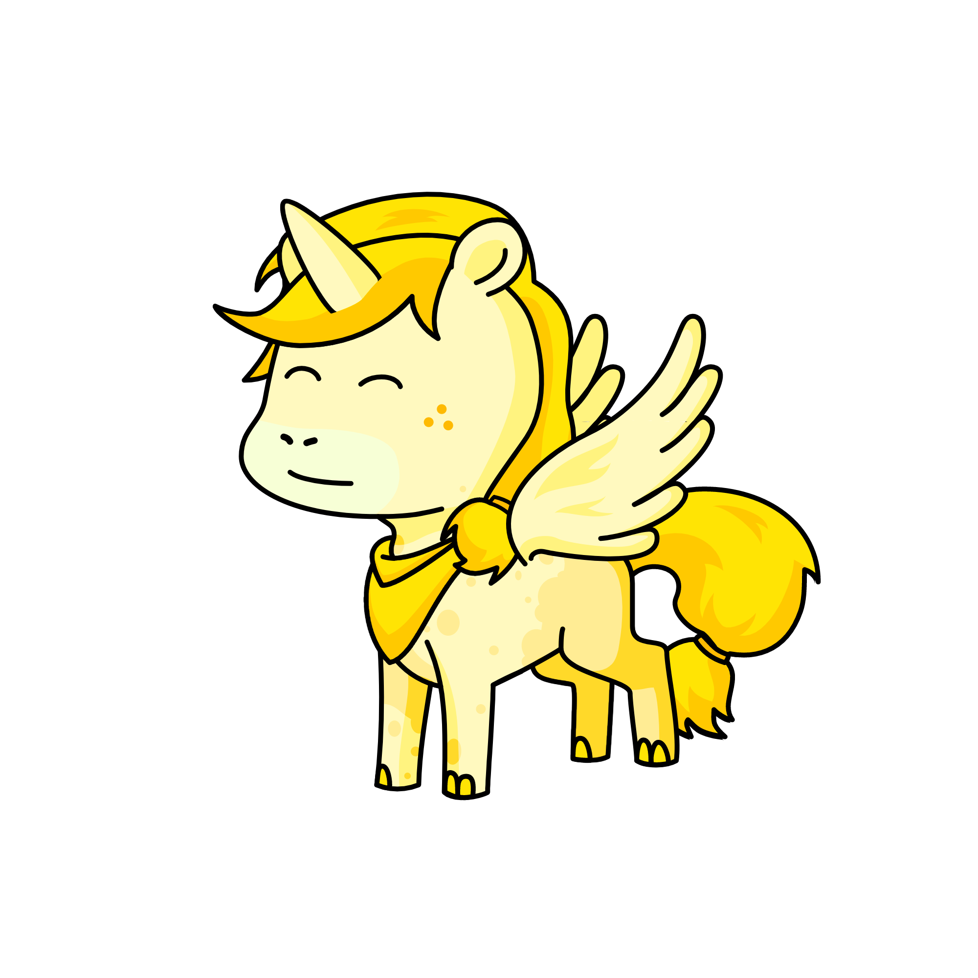 Butter, the unicorn