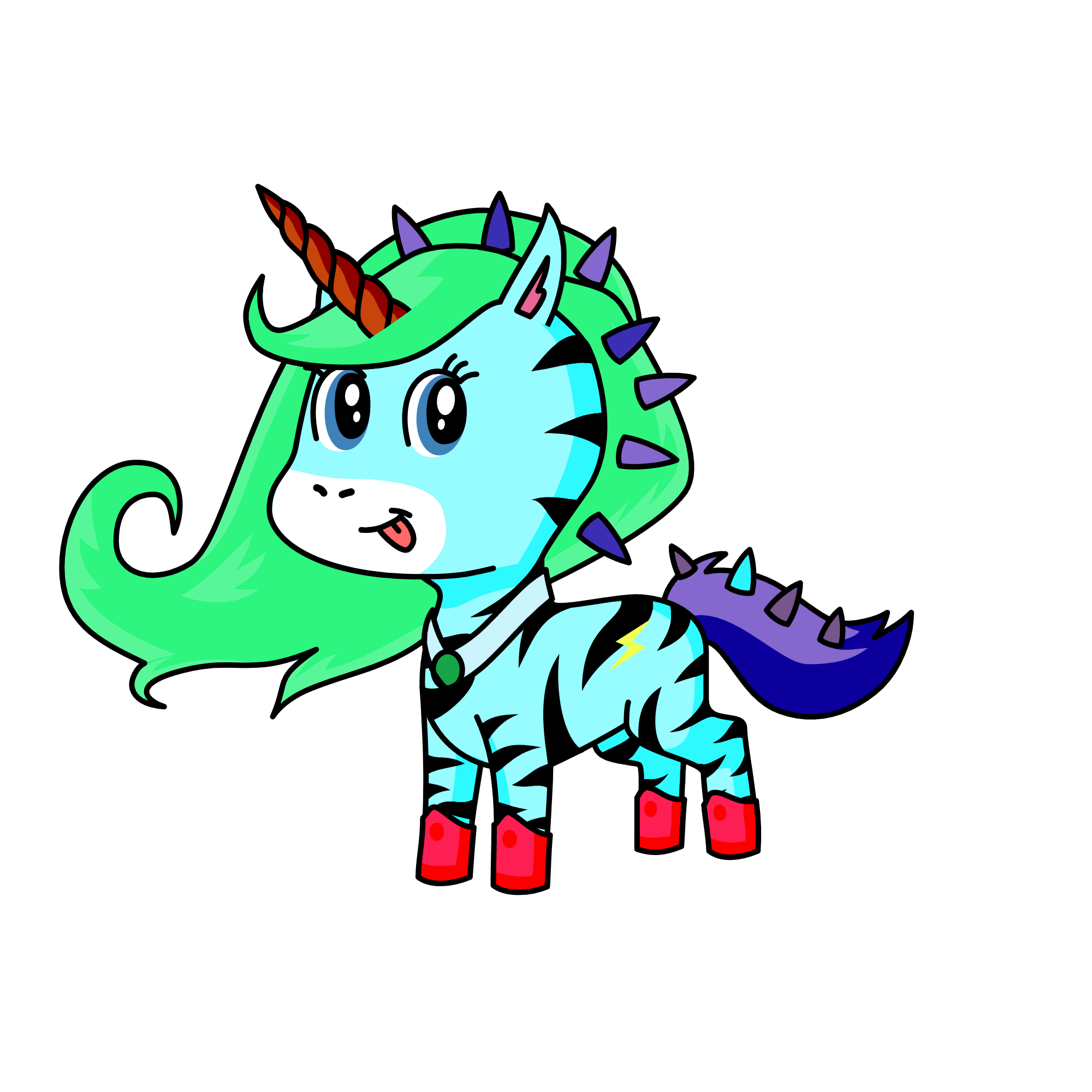 Puppy, the unicorn