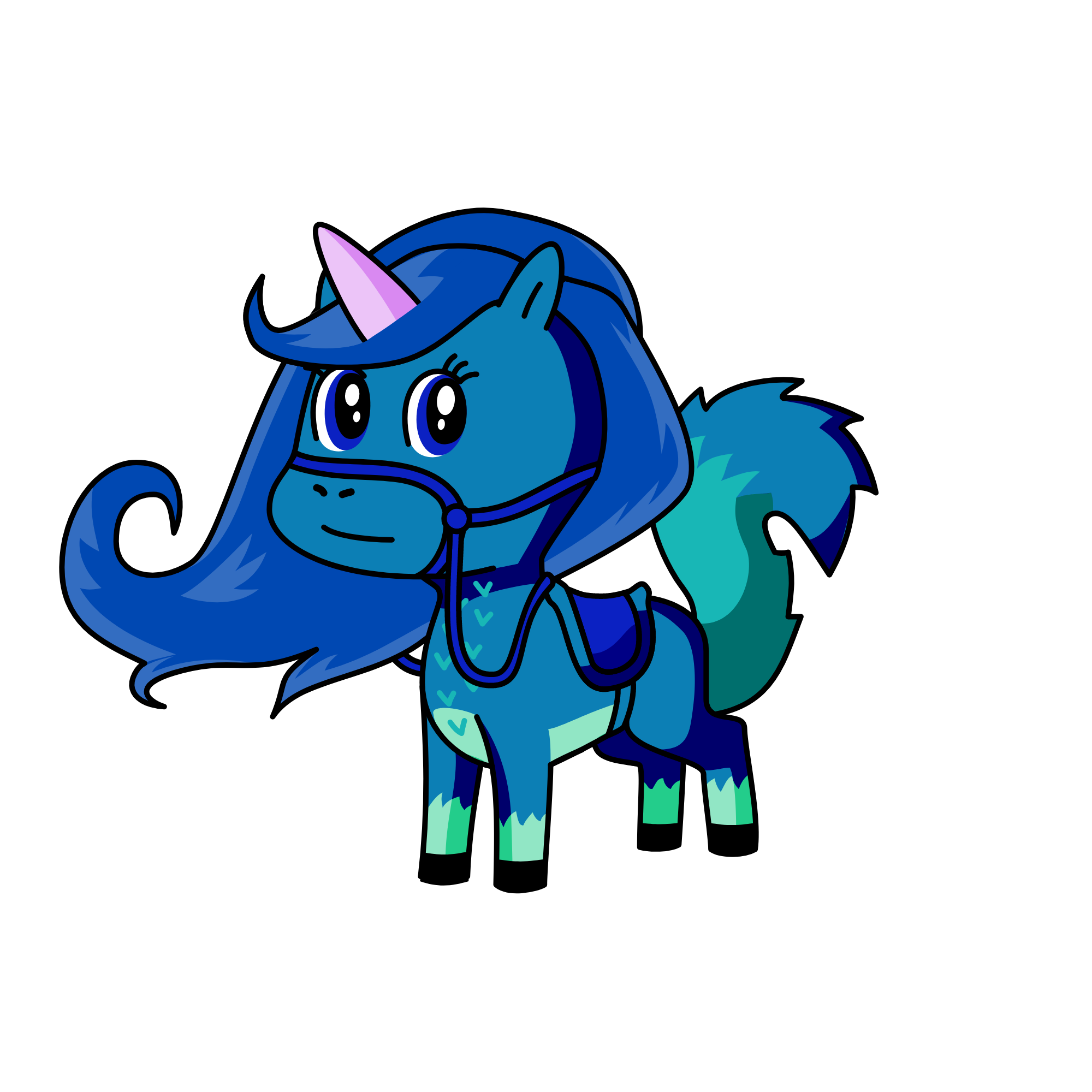 stare, the unicorn