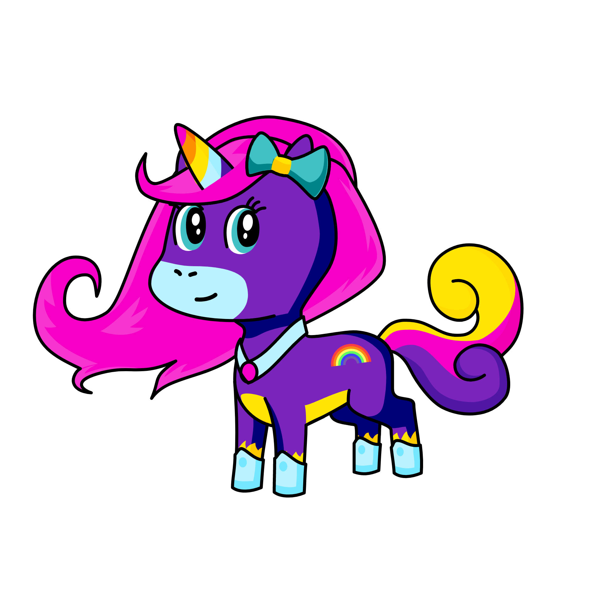 cupcake, the unicorn