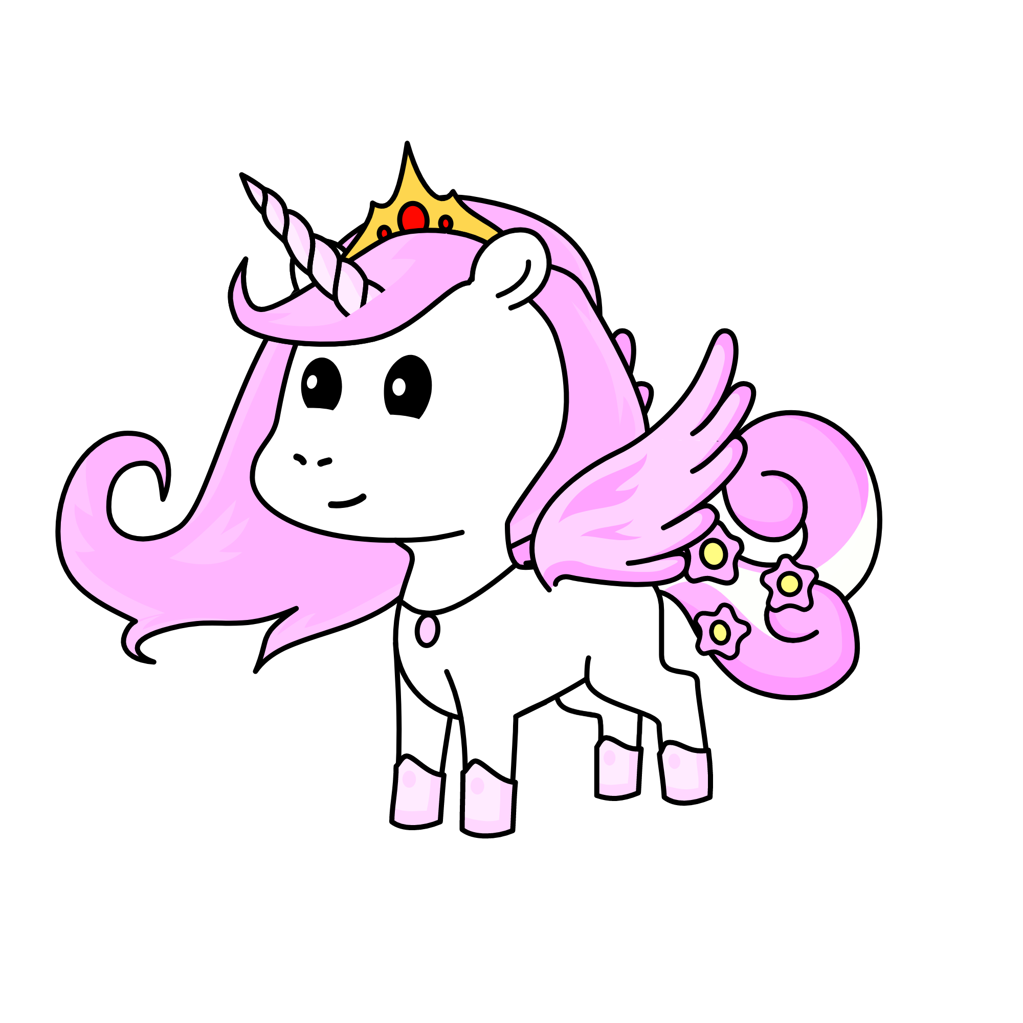 Angelia, the unicorn