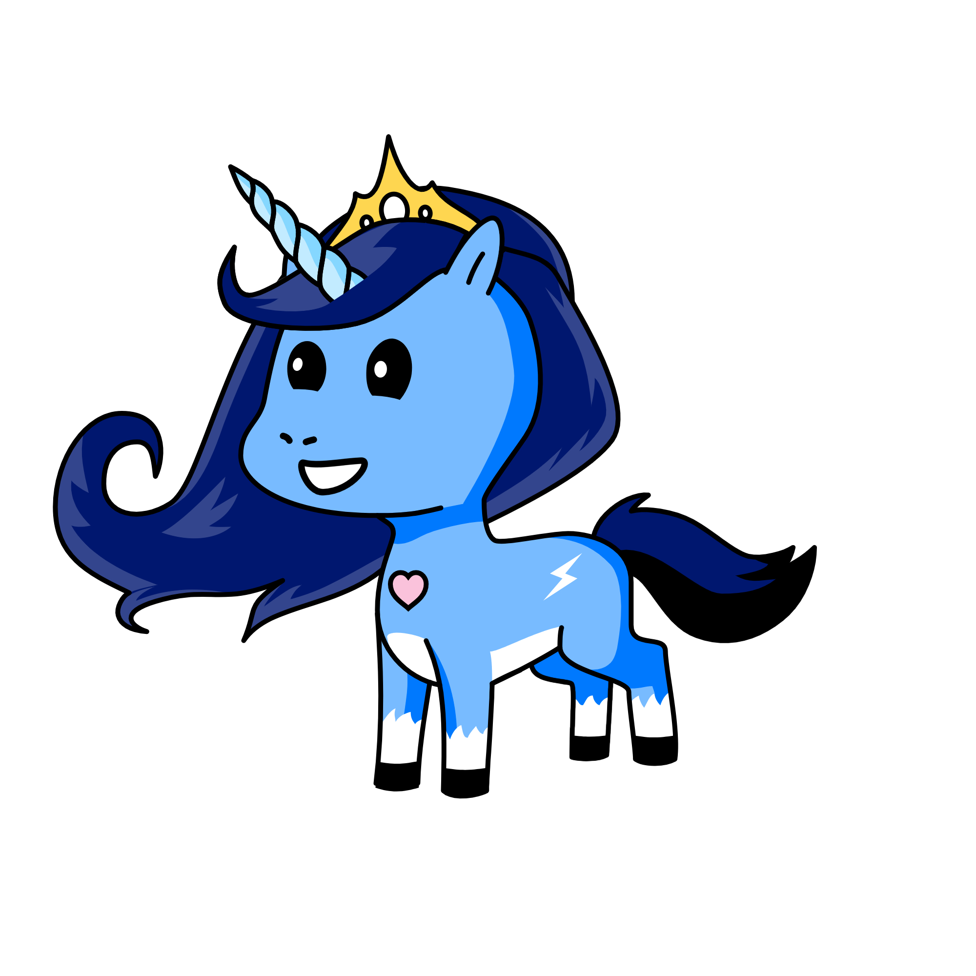 Luna, the unicorn