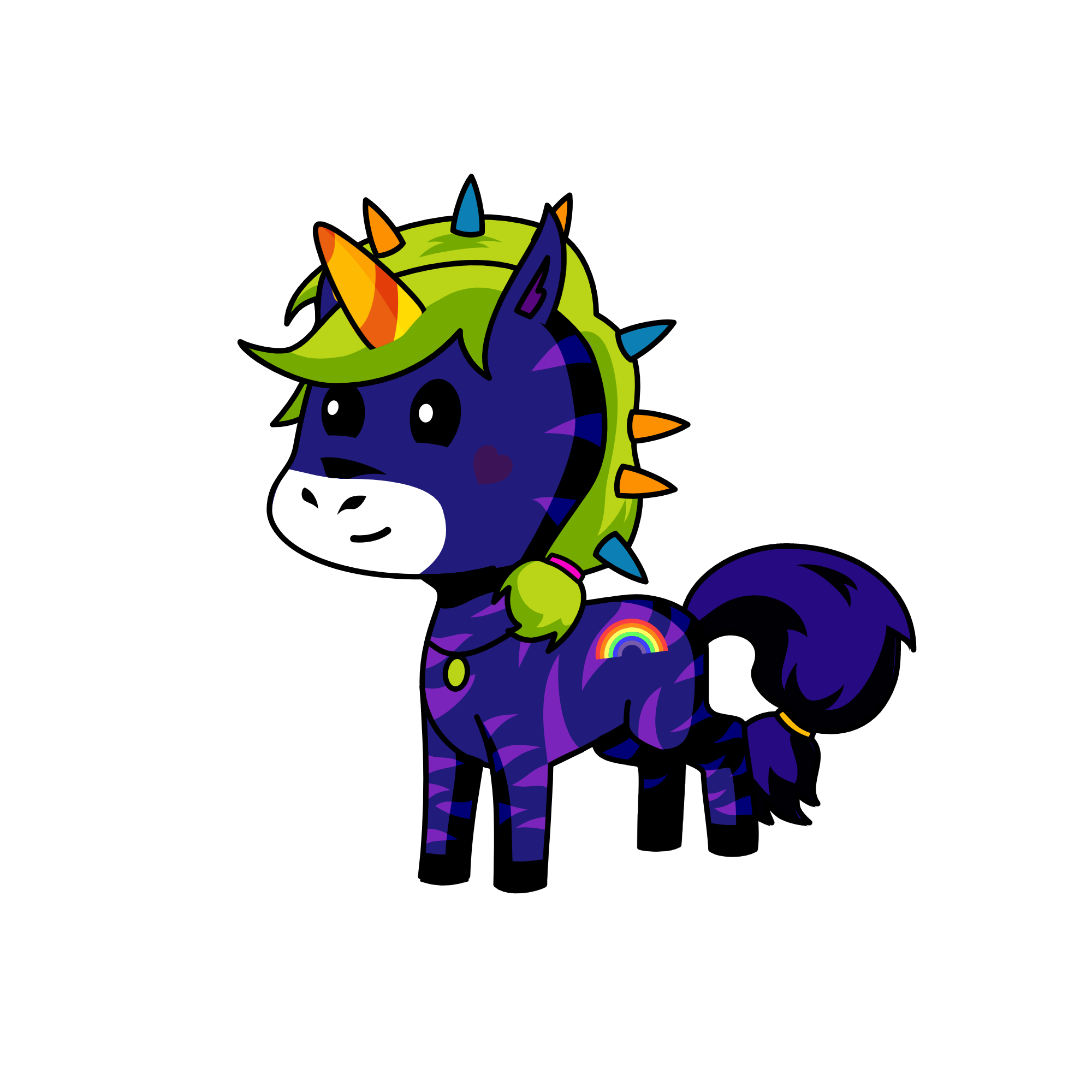 Crazy-corn jr, the unicorn