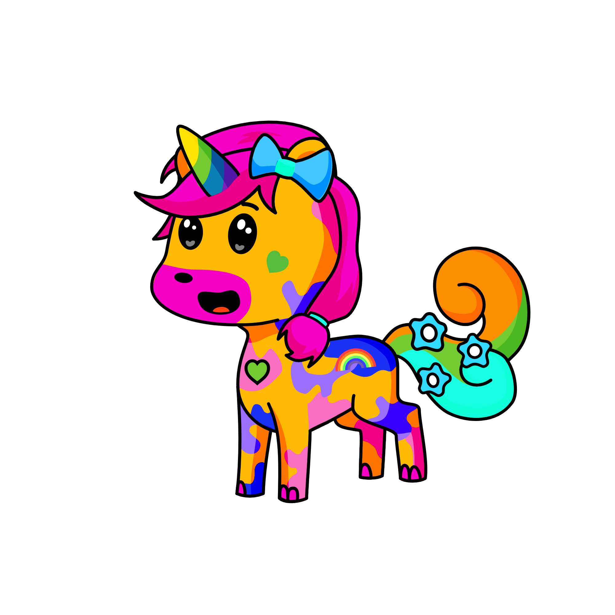Blossom, the unicorn
