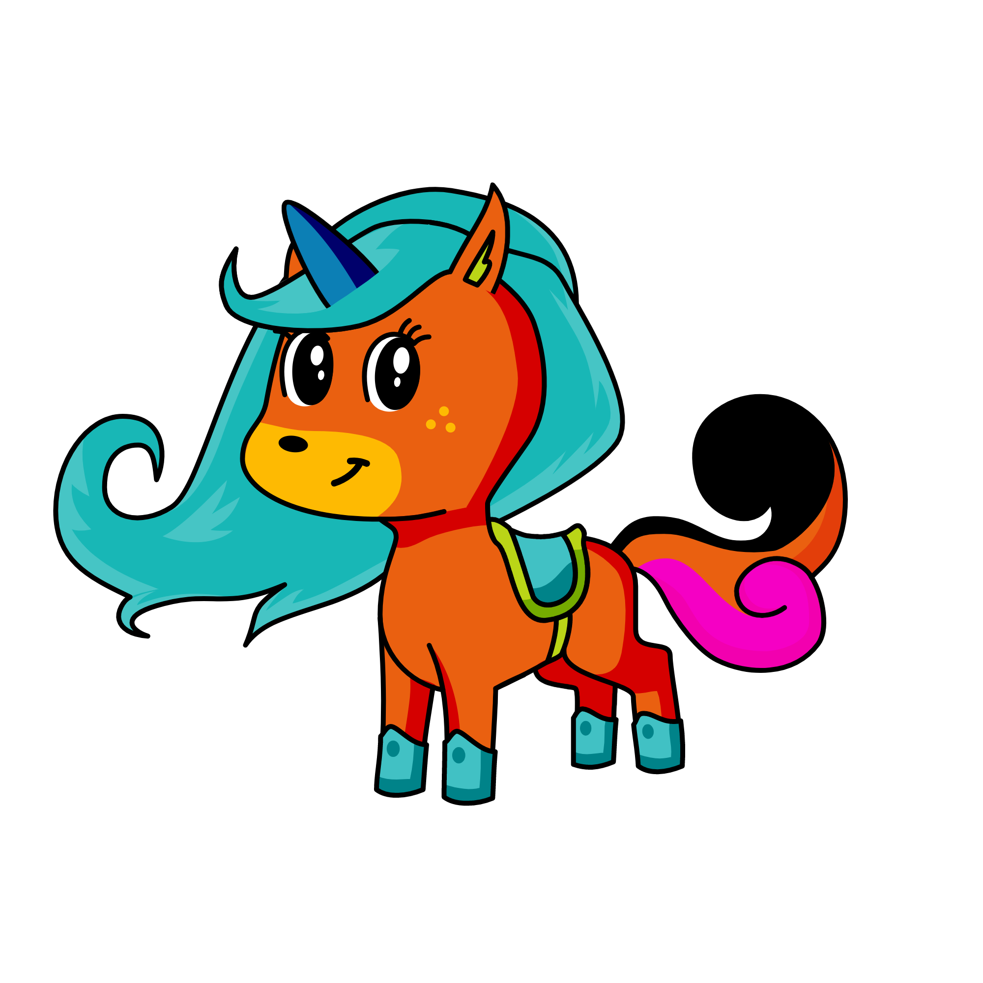 Hi, the unicorn