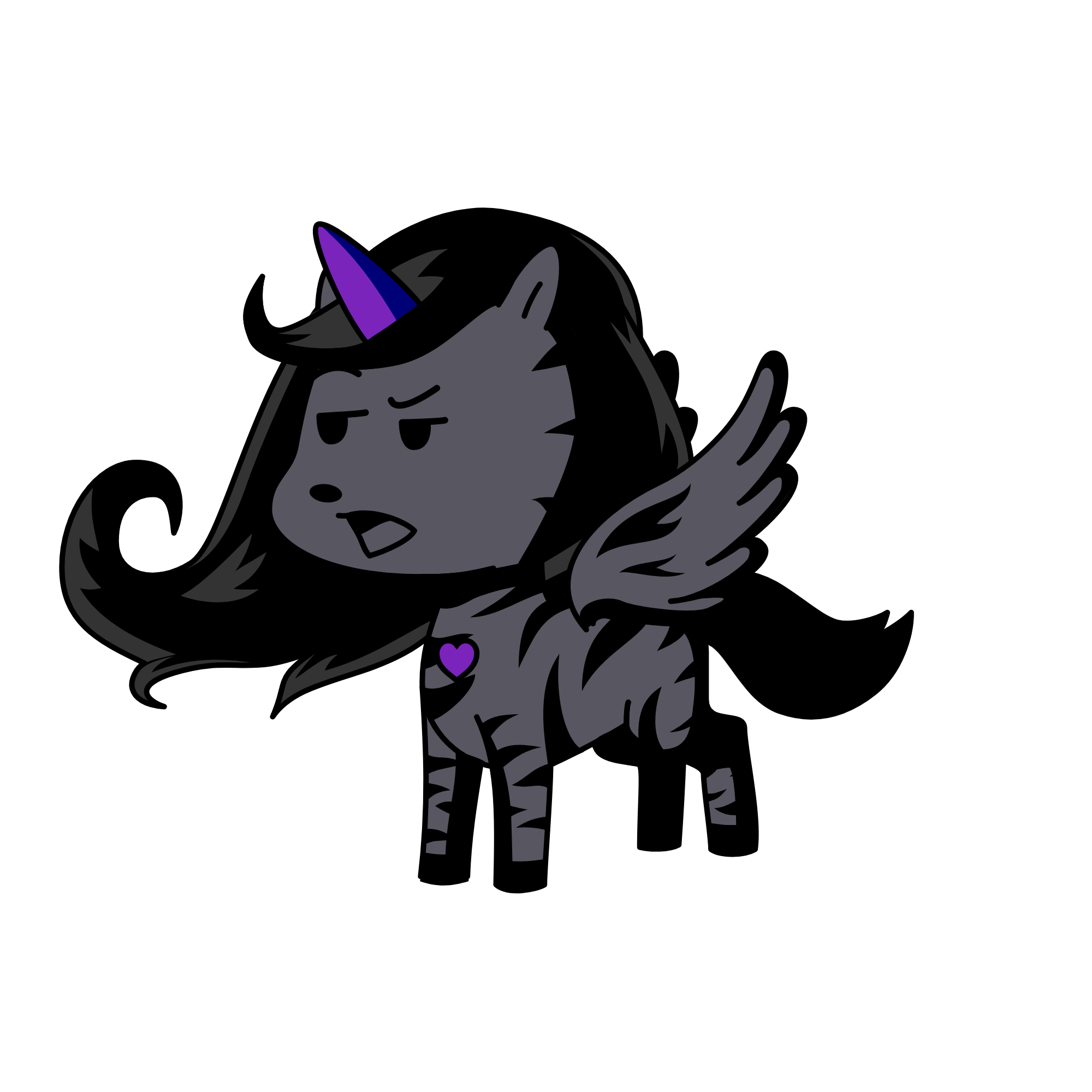 tiky, the unicorn