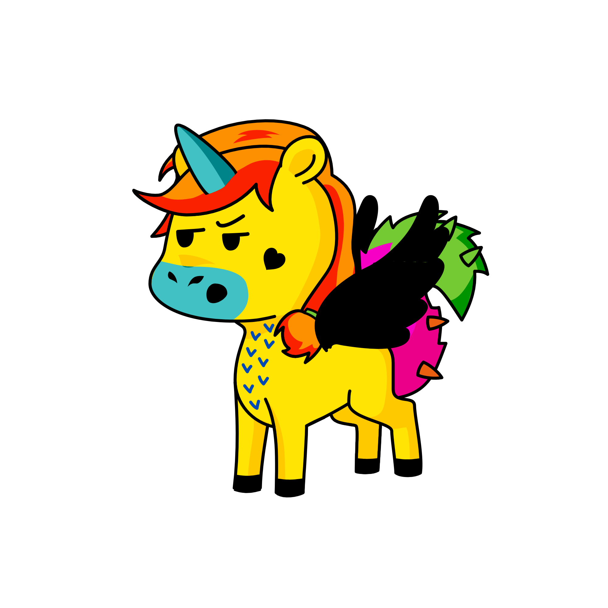 Cloud, the unicorn