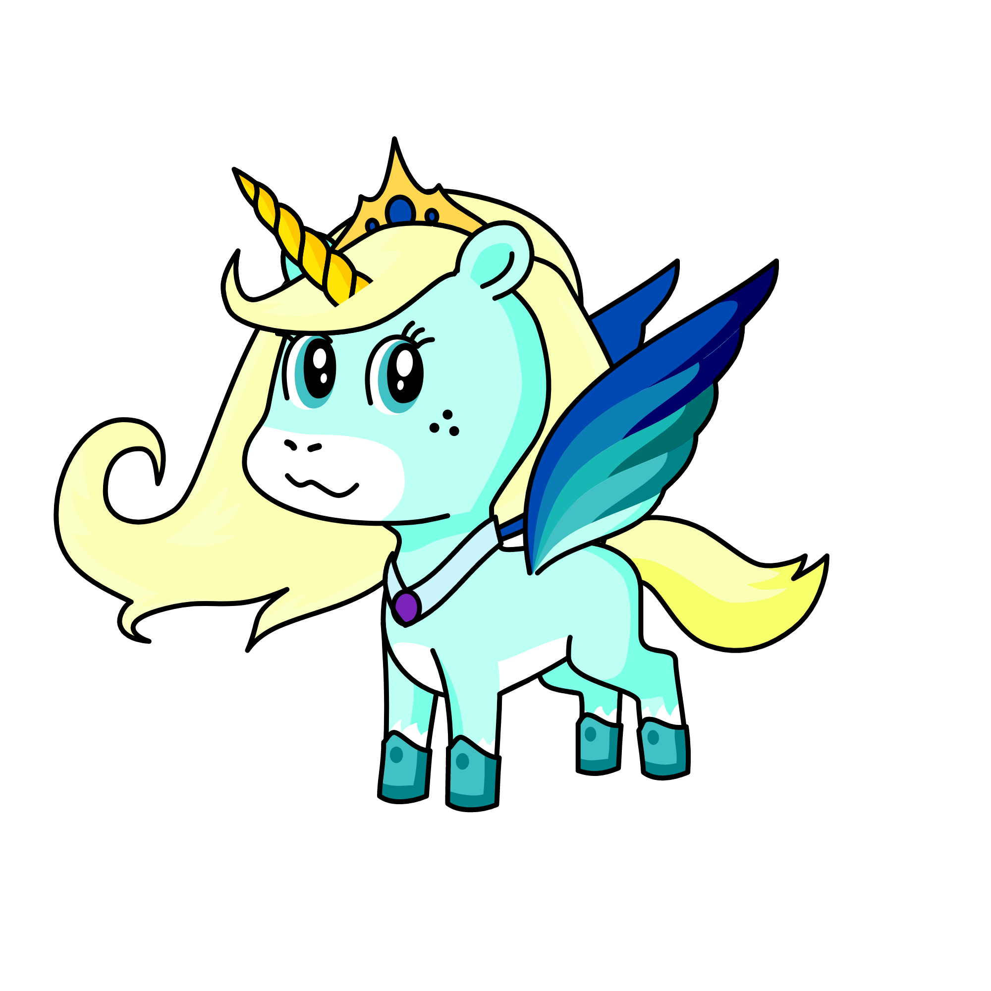 Elsa, the unicorn