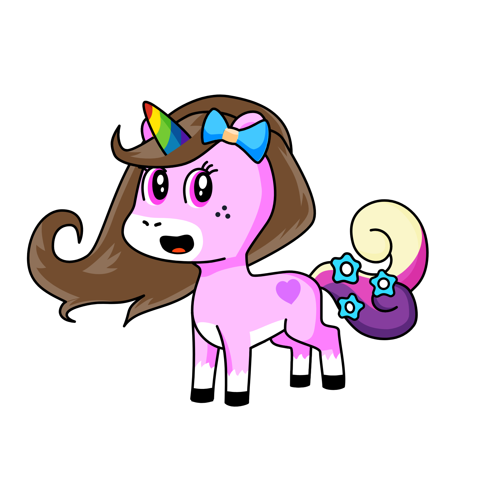 pin, the unicorn