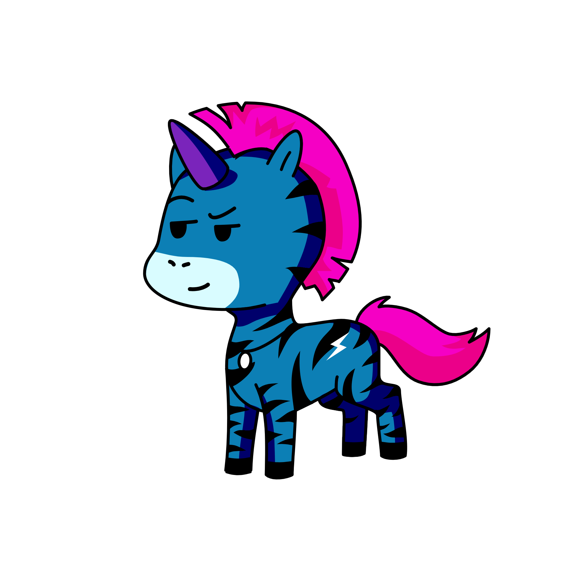 bitch u do what fuck u say, the unicorn