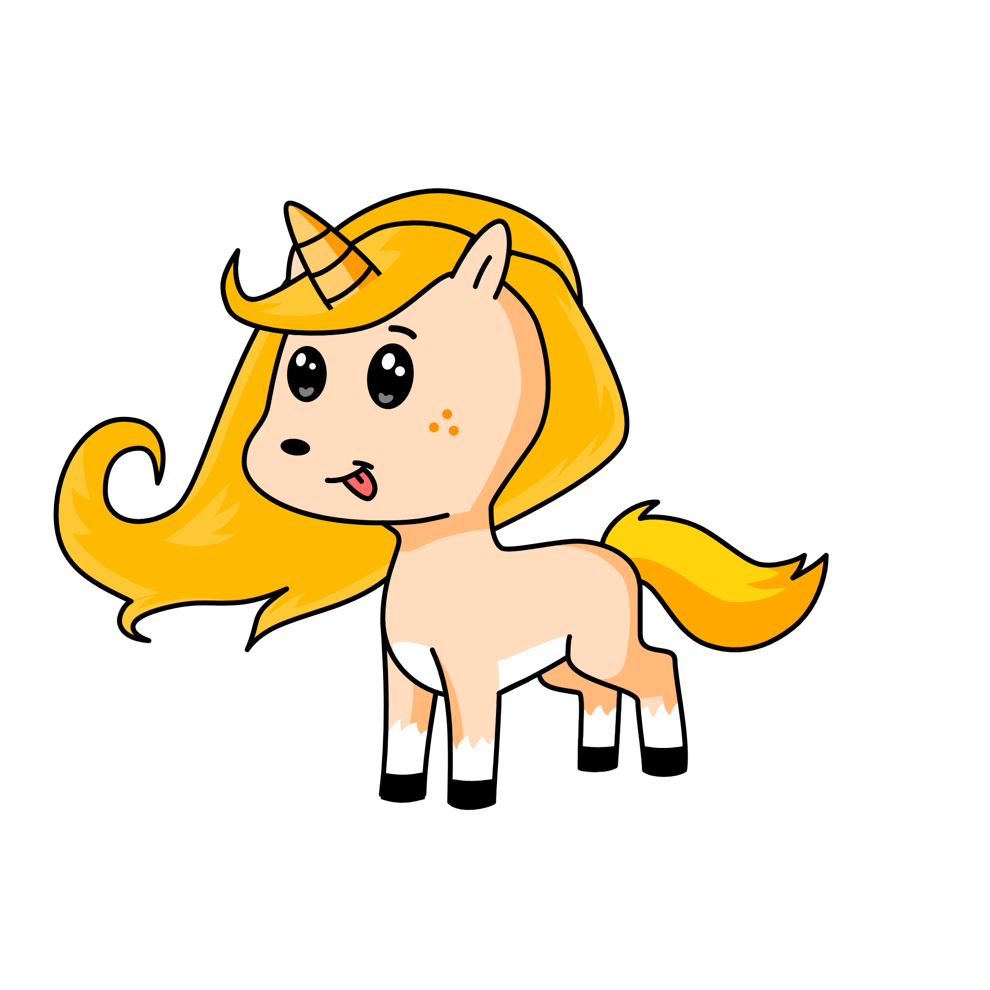 vesta ~_~, the unicorn