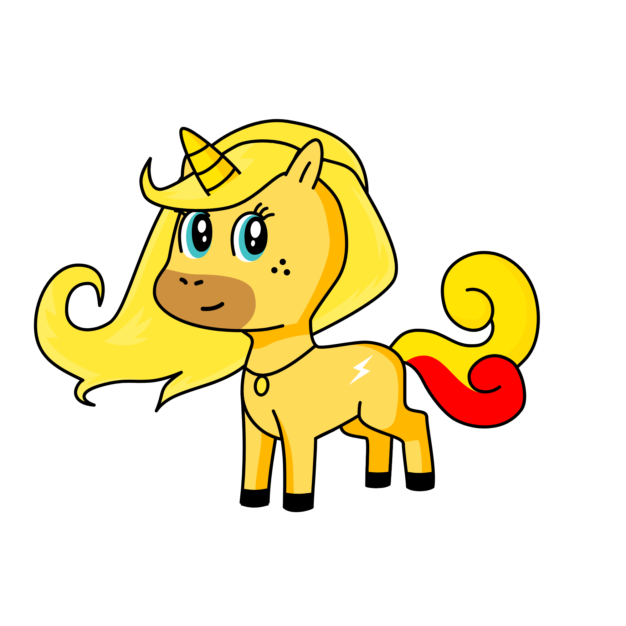 Sunset Shimmer, the unicorn